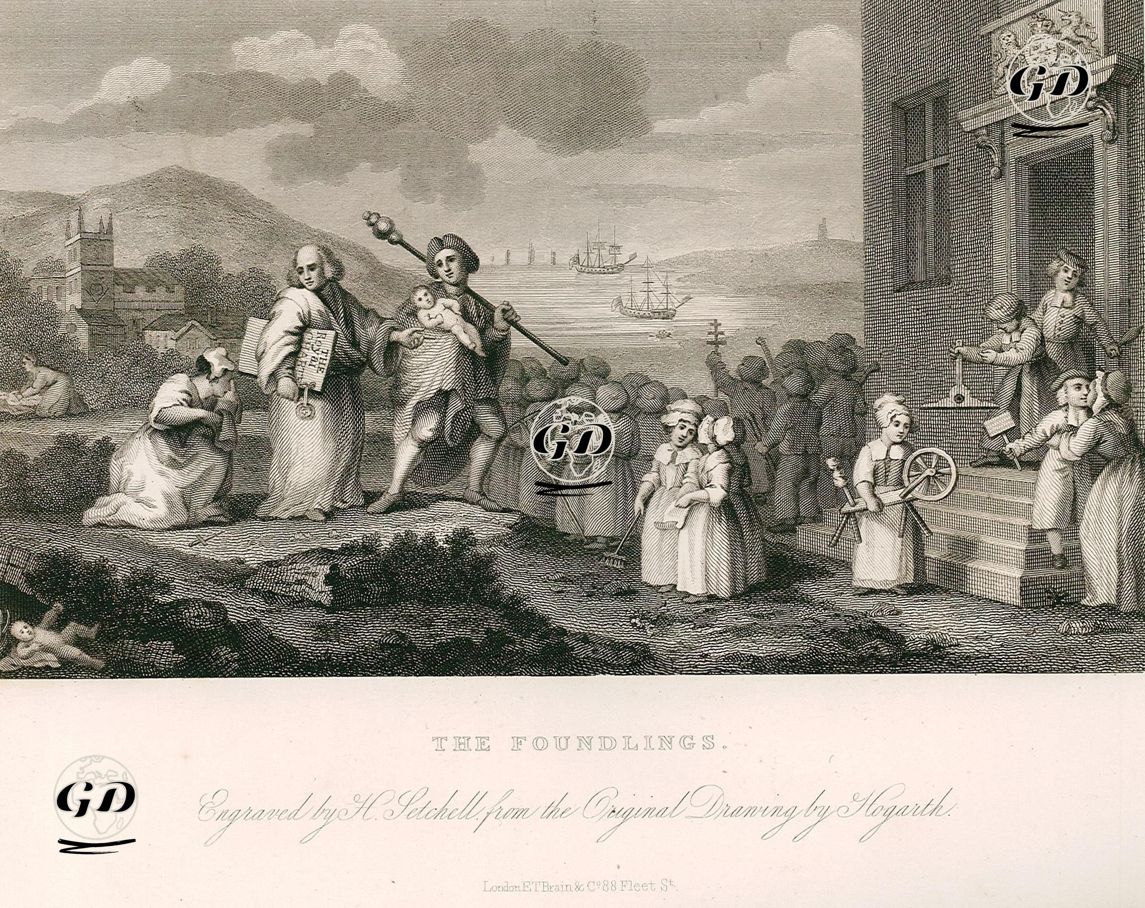 The Foundlings - William Hogarth (1697-1764) - 1833