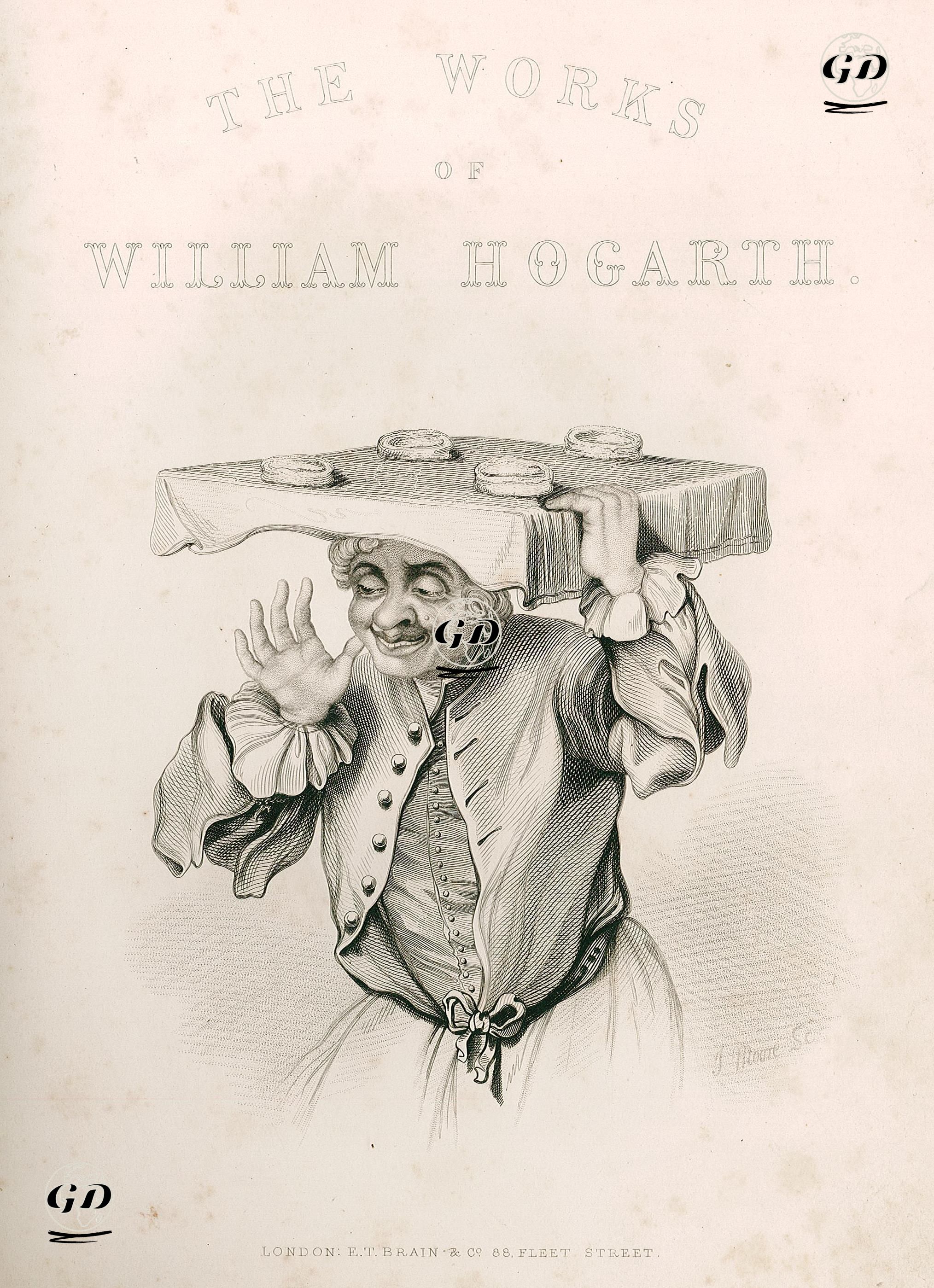 Seller - William Hogarth (1697-1764) - 1833