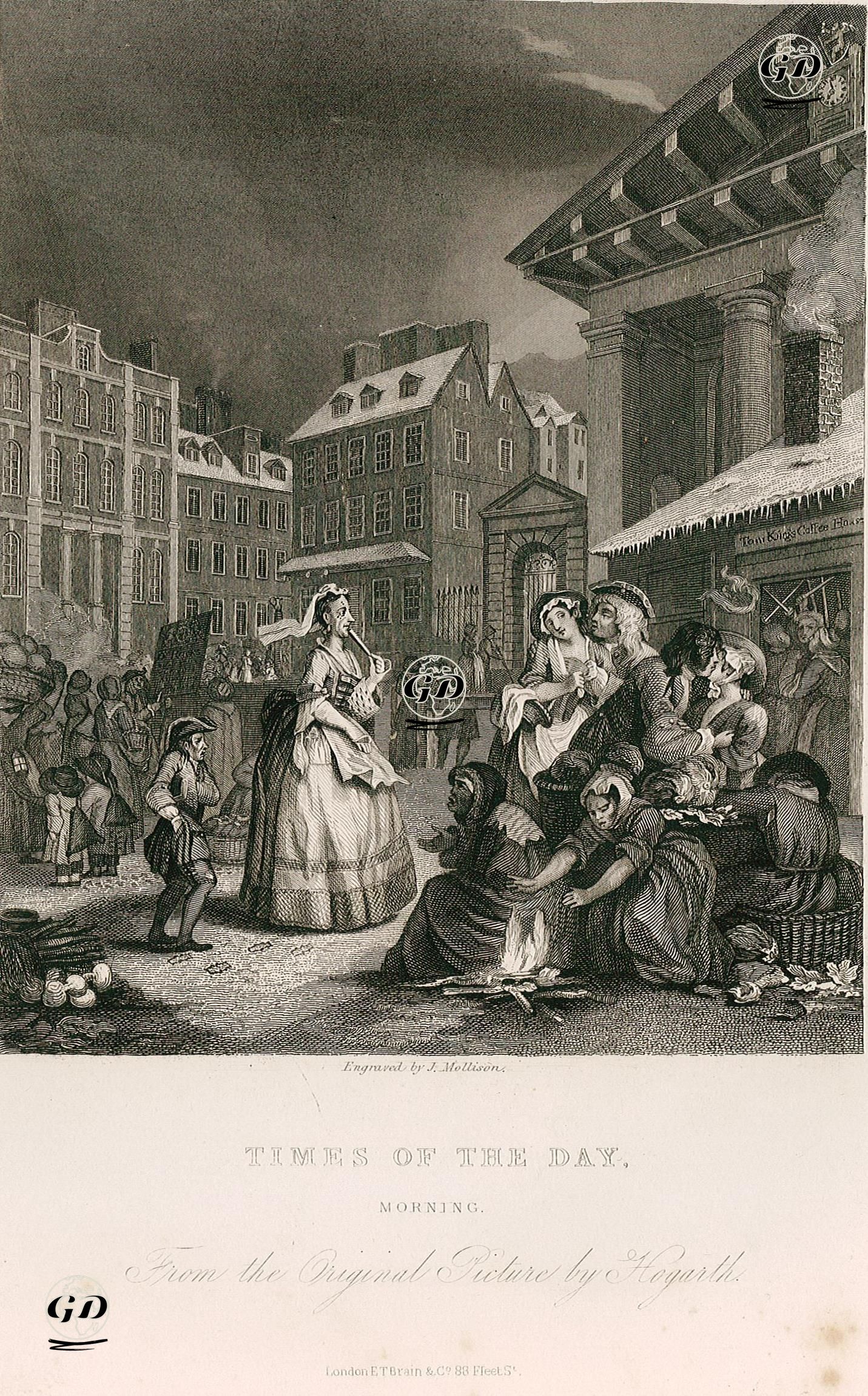 Times Of The Day-Morning - William Hogarth (1697-1764) - 1833