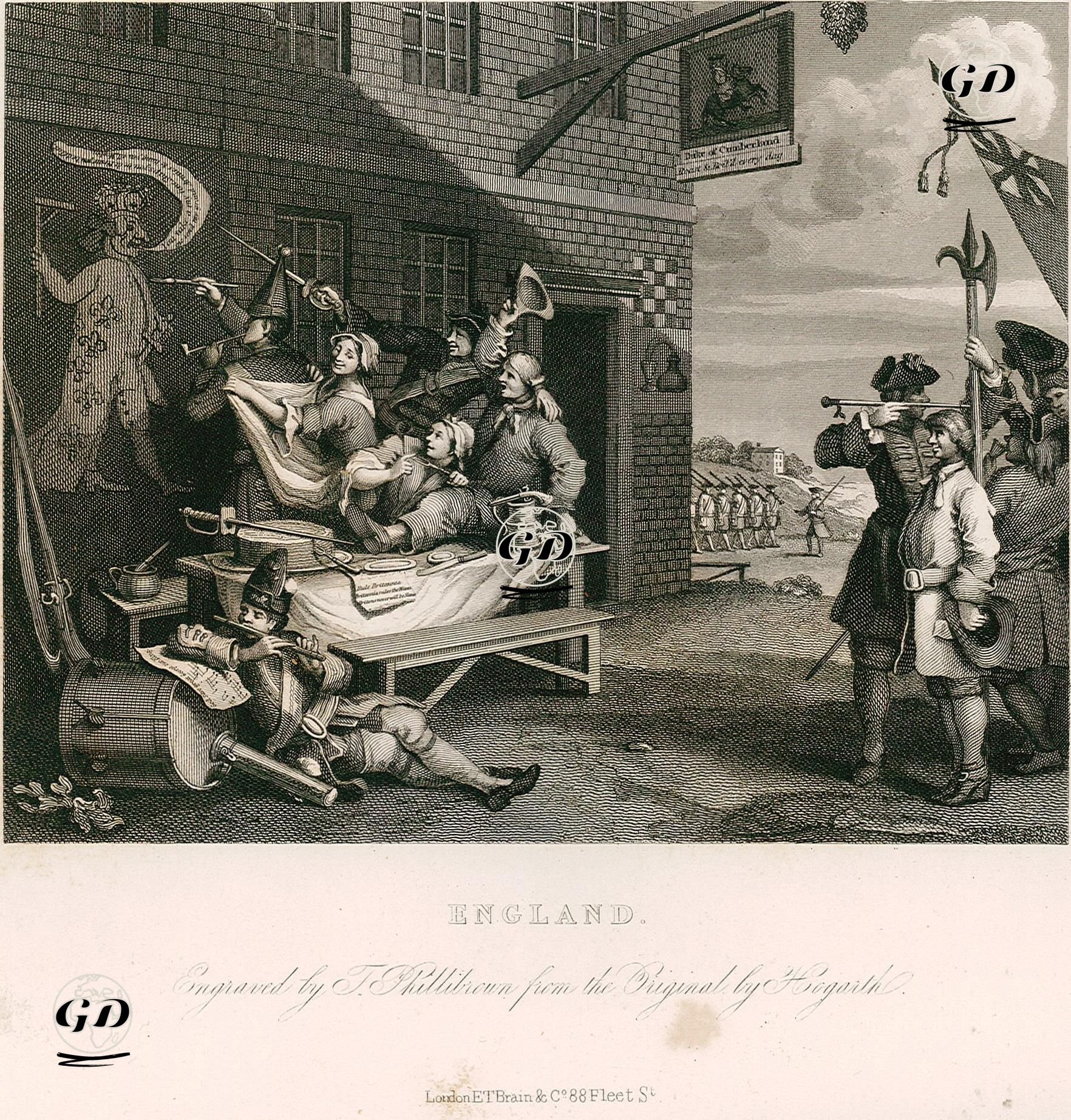 England - William Hogarth (1697-1764) - 1833