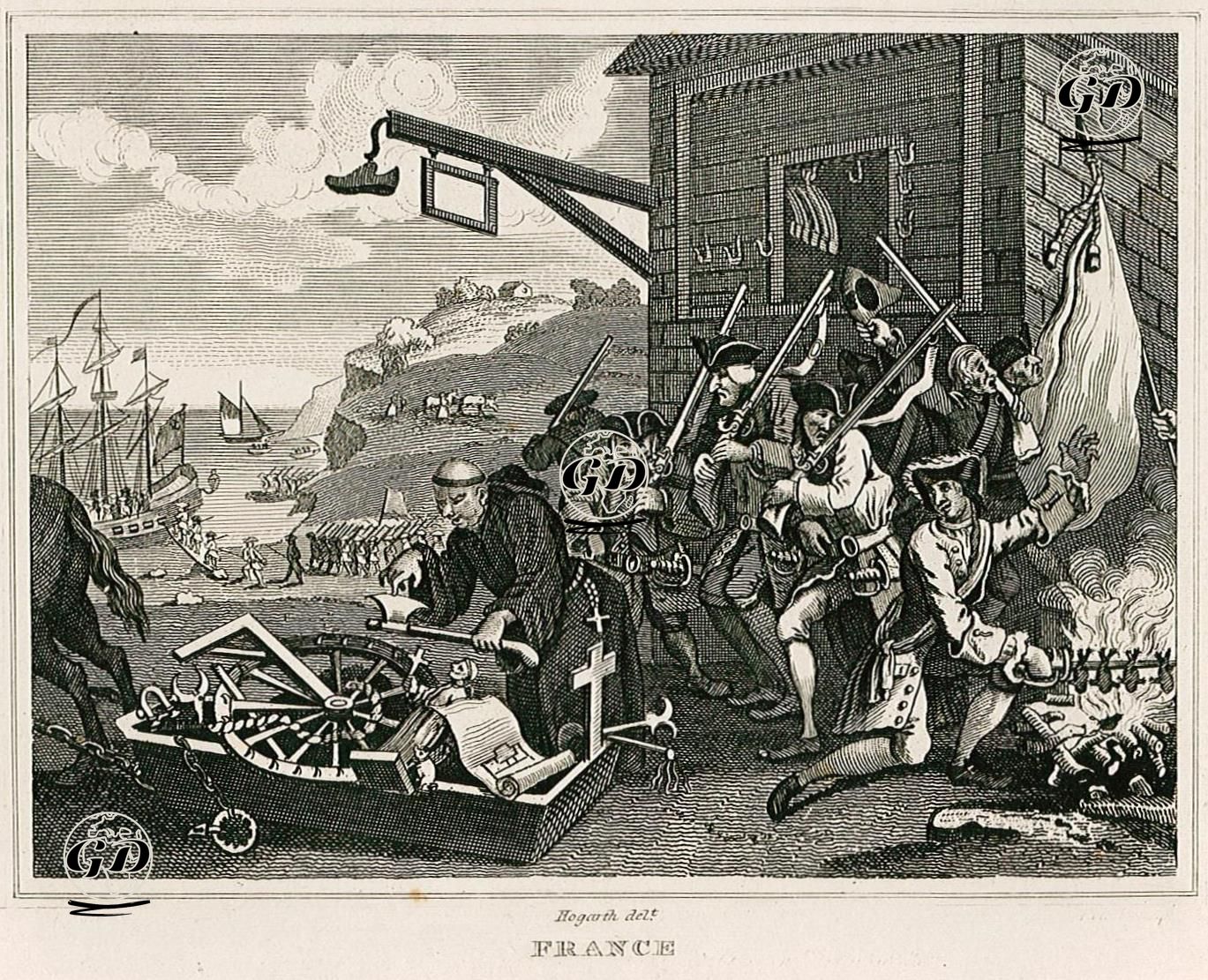 France - William Hogarth (1697-1764) - 1850's