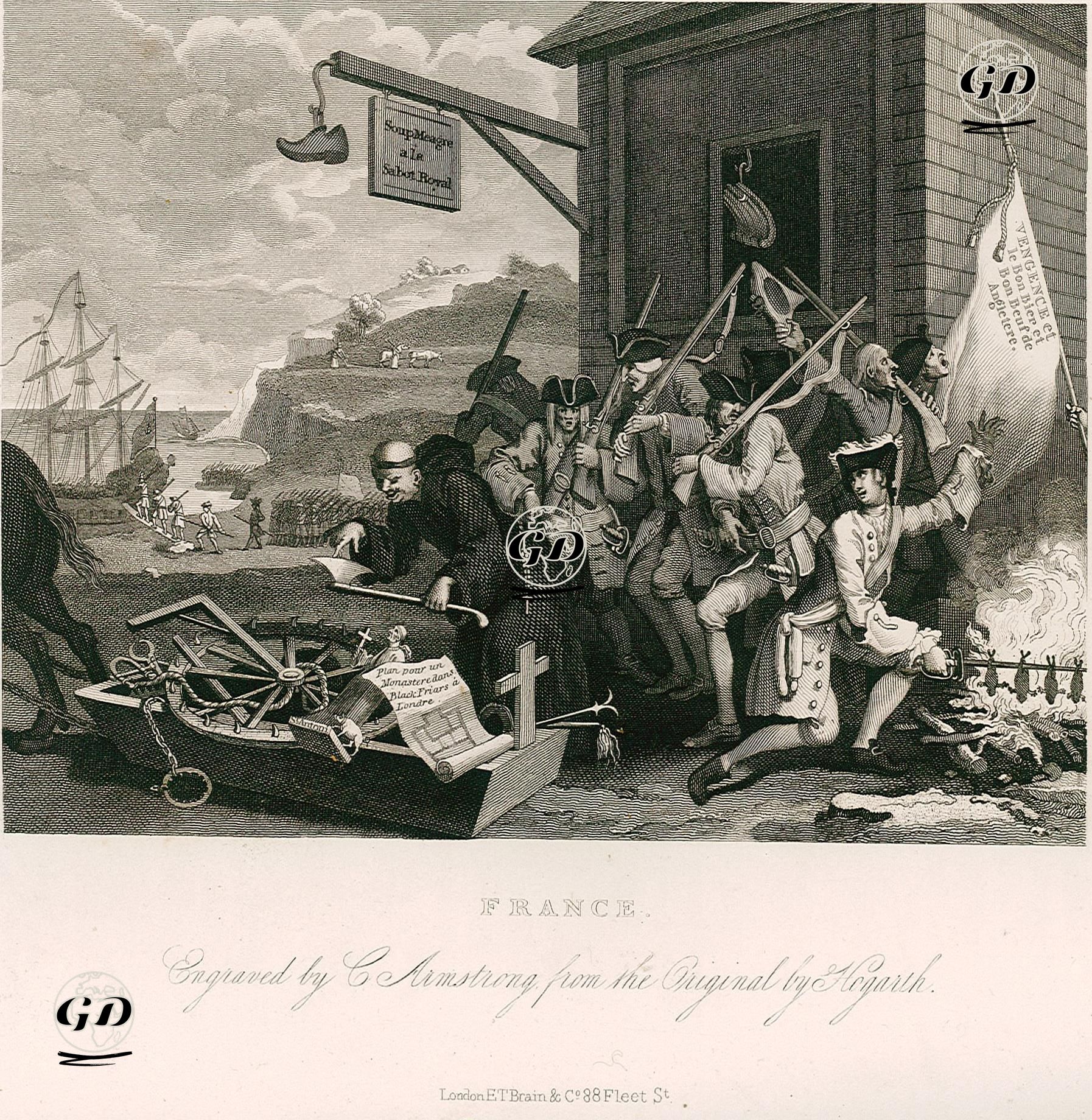 France - William Hogarth (1697-1764) - 1833