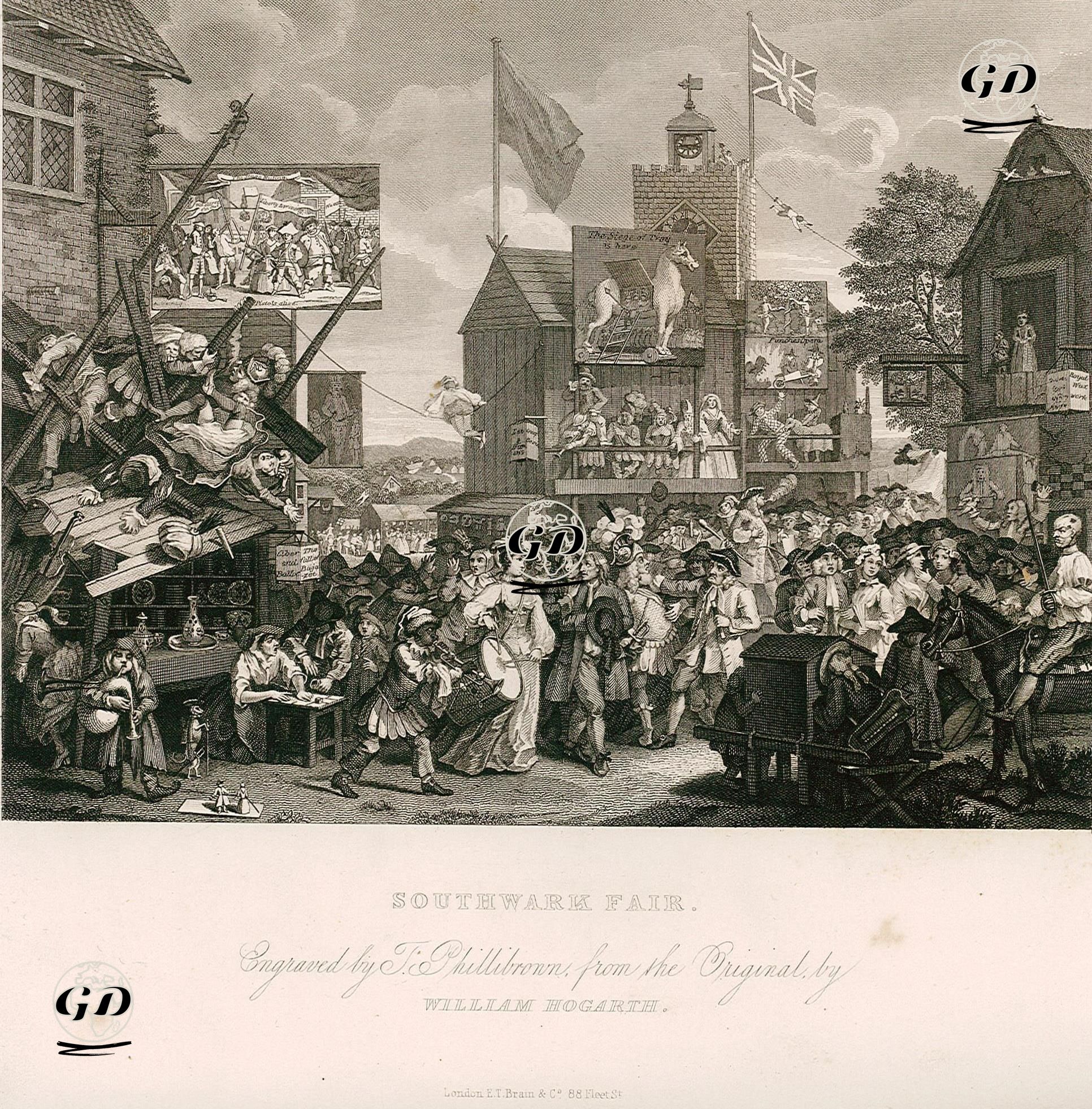 Southwark Fair - William Hogarth (1697-1764) - 1833