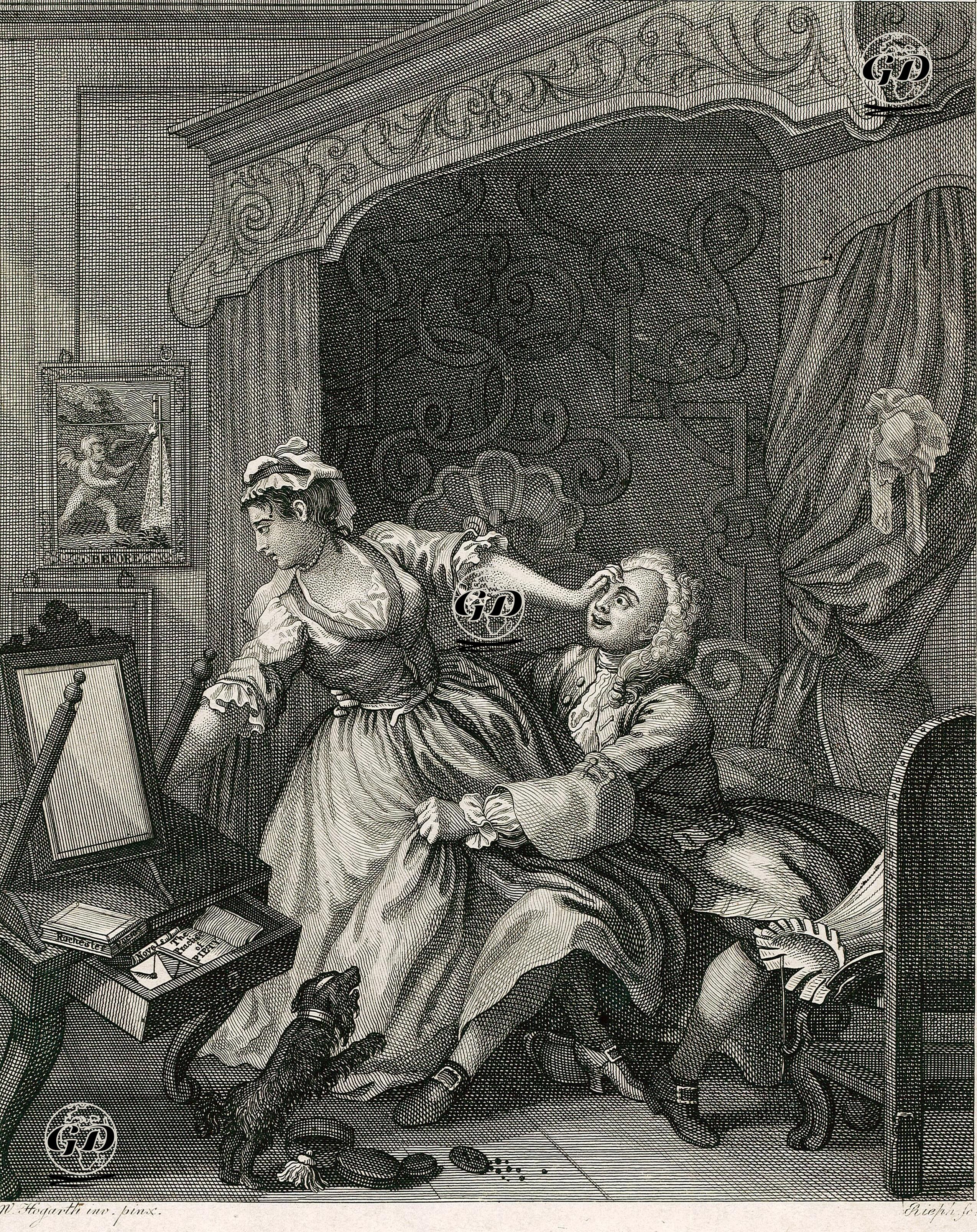 Before - William Hogarth (1697-1764) - 1870's