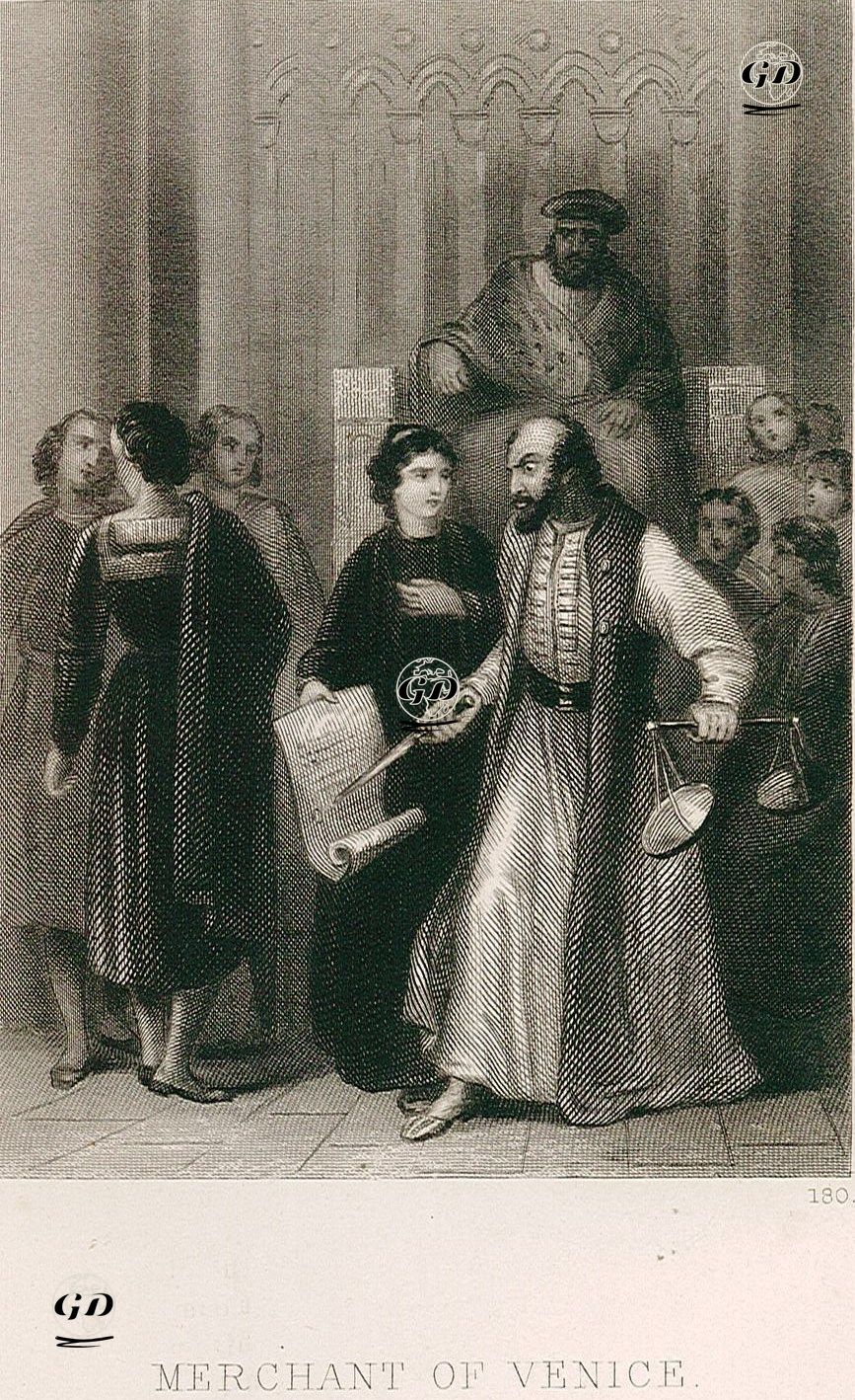 Merchant Of Venice  -  - 1870's