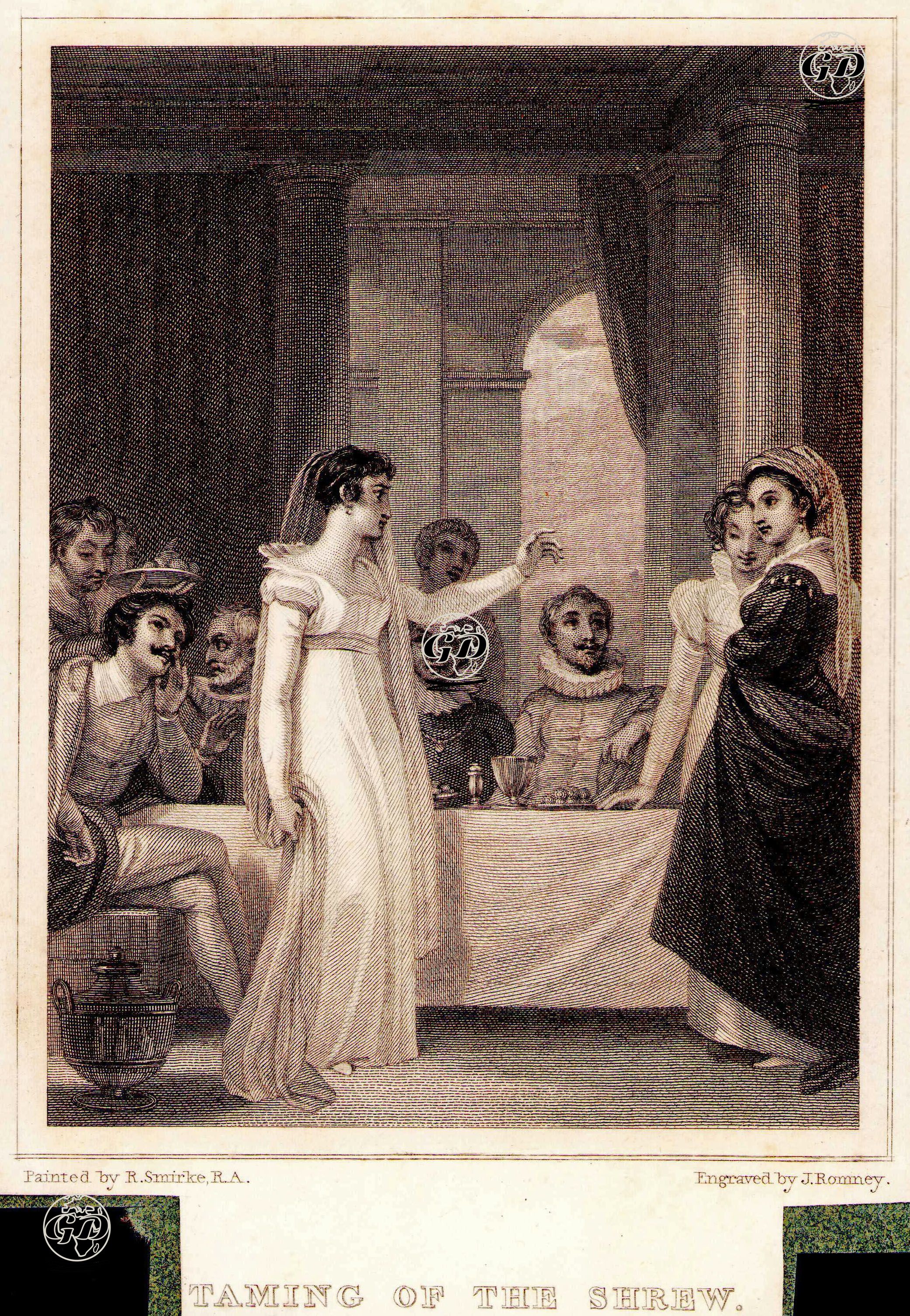 Taming Of The Shrew - Robert Smirke (1752-1845) - 1830's