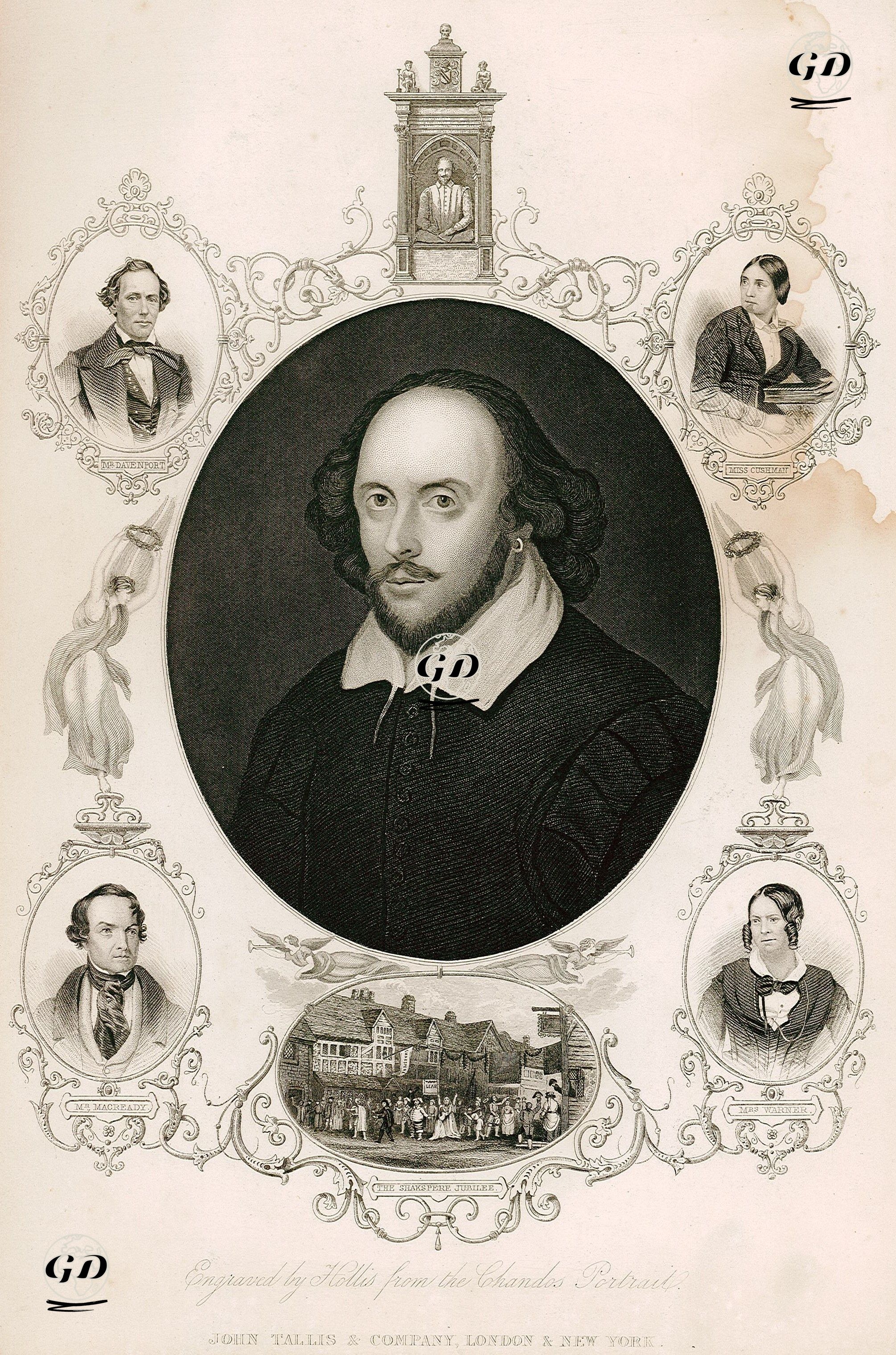 William Shakespeare -  - 1850's