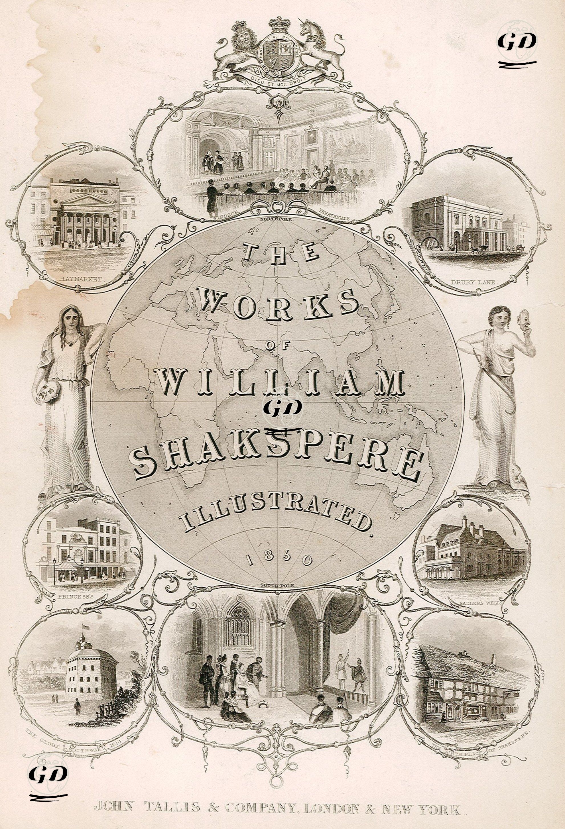 The Works Of William Shakspere  -  - 1850