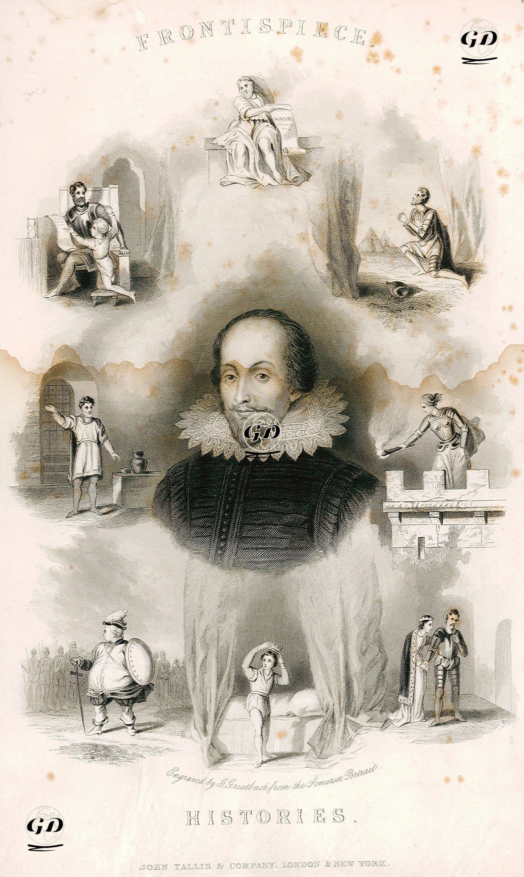 William Shakespeare-Histories - T.D.Scott - 1850