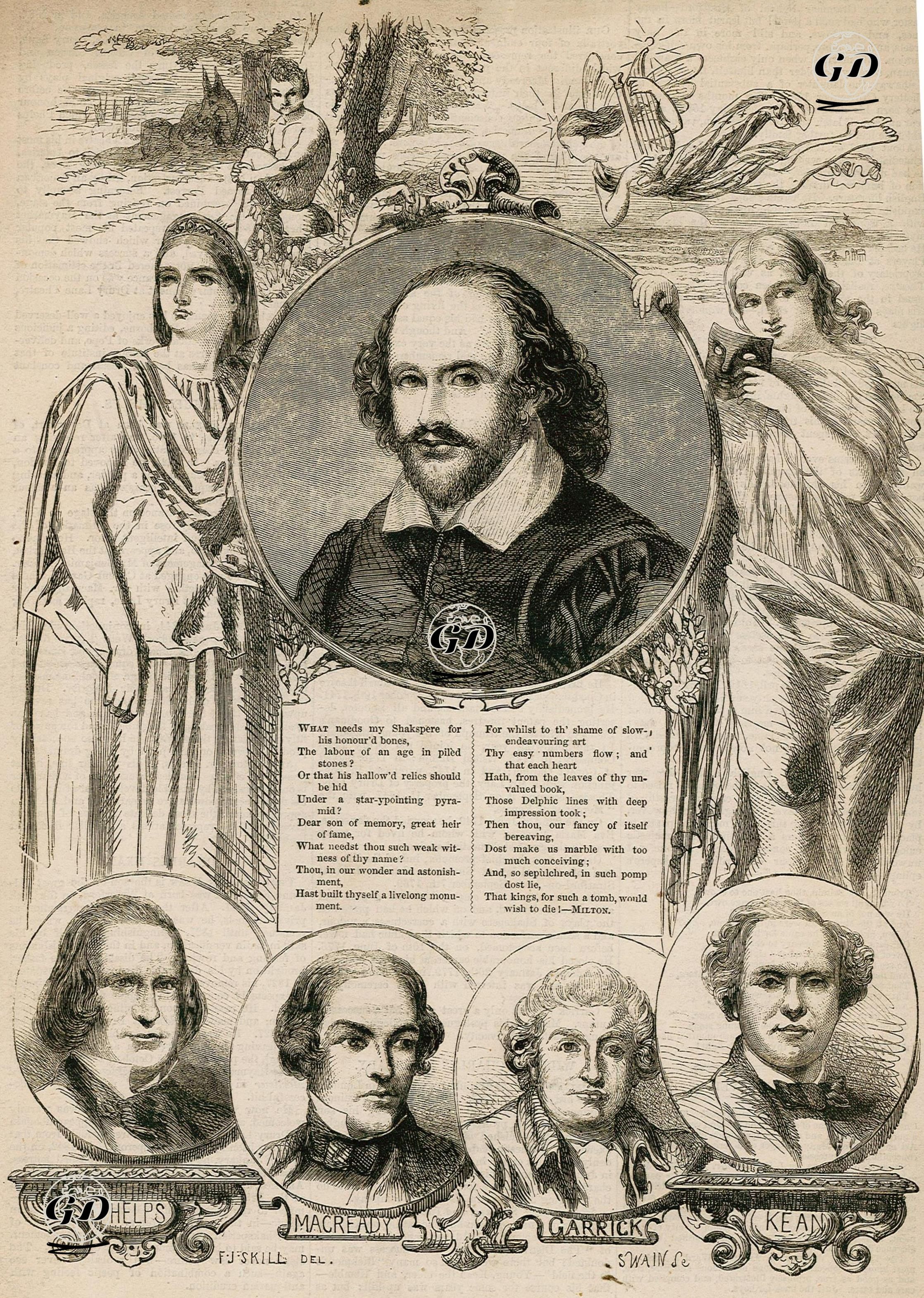 William Shakespeare -  - 1890's