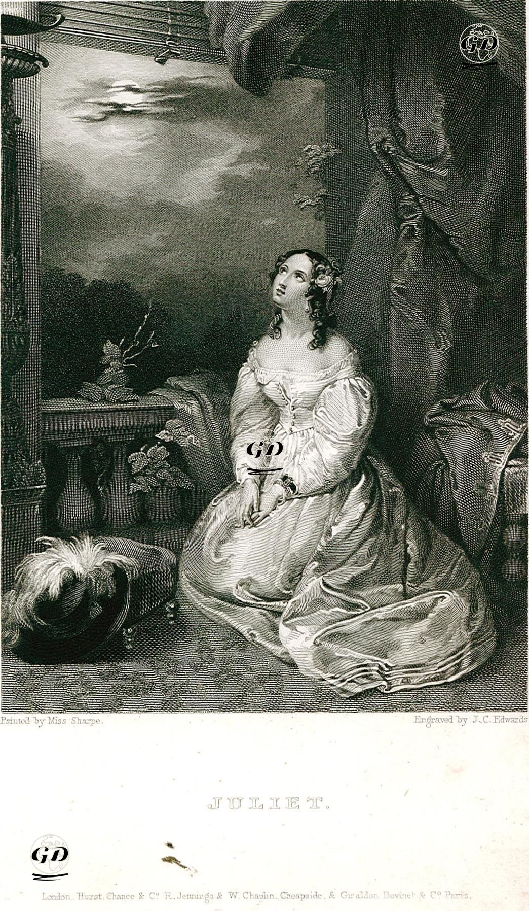 Juliet - Louisa Sharpe (1798-1843) - 1821