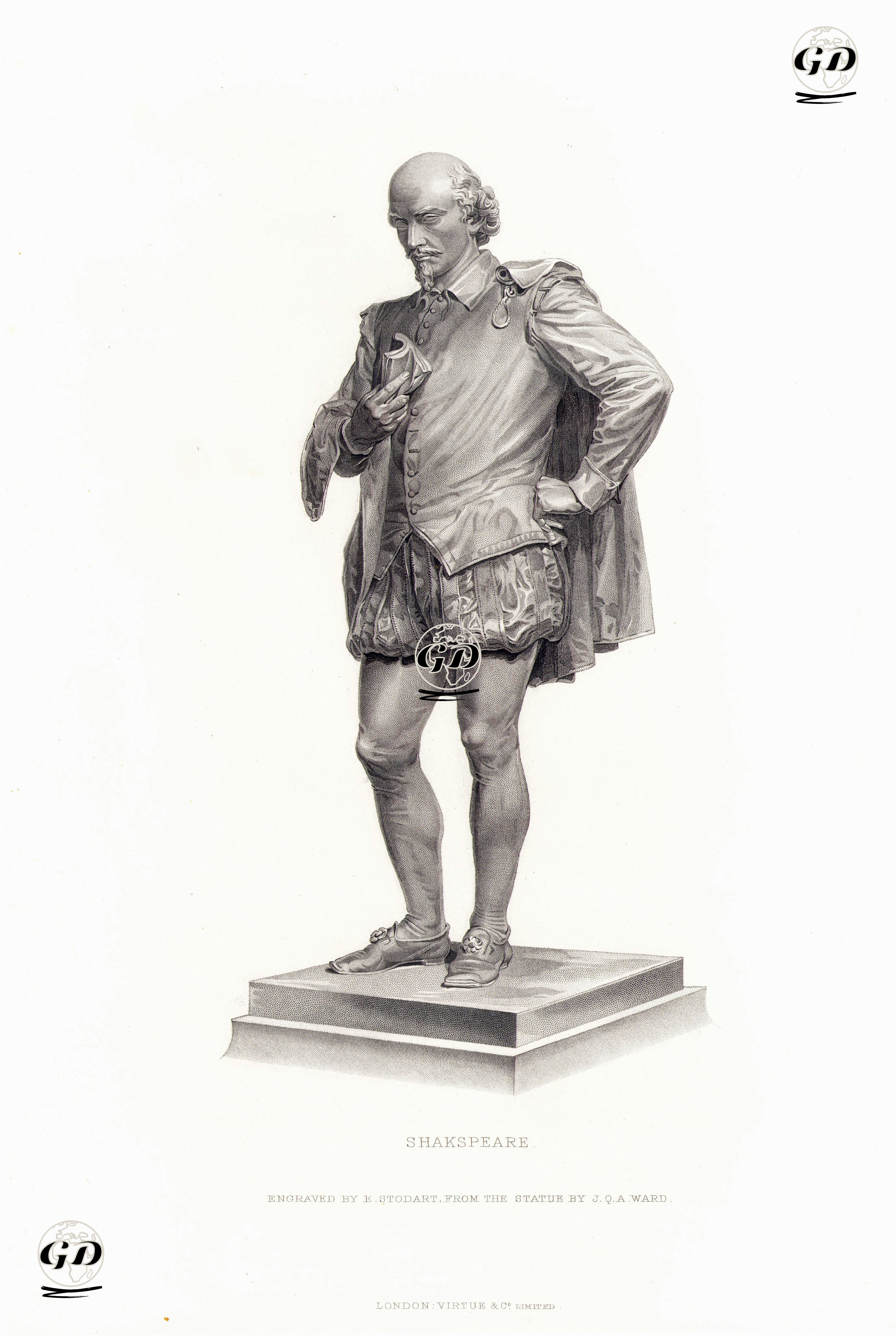 Shakspeare - John Quincy Adams Ward (1830-1910) - 1878