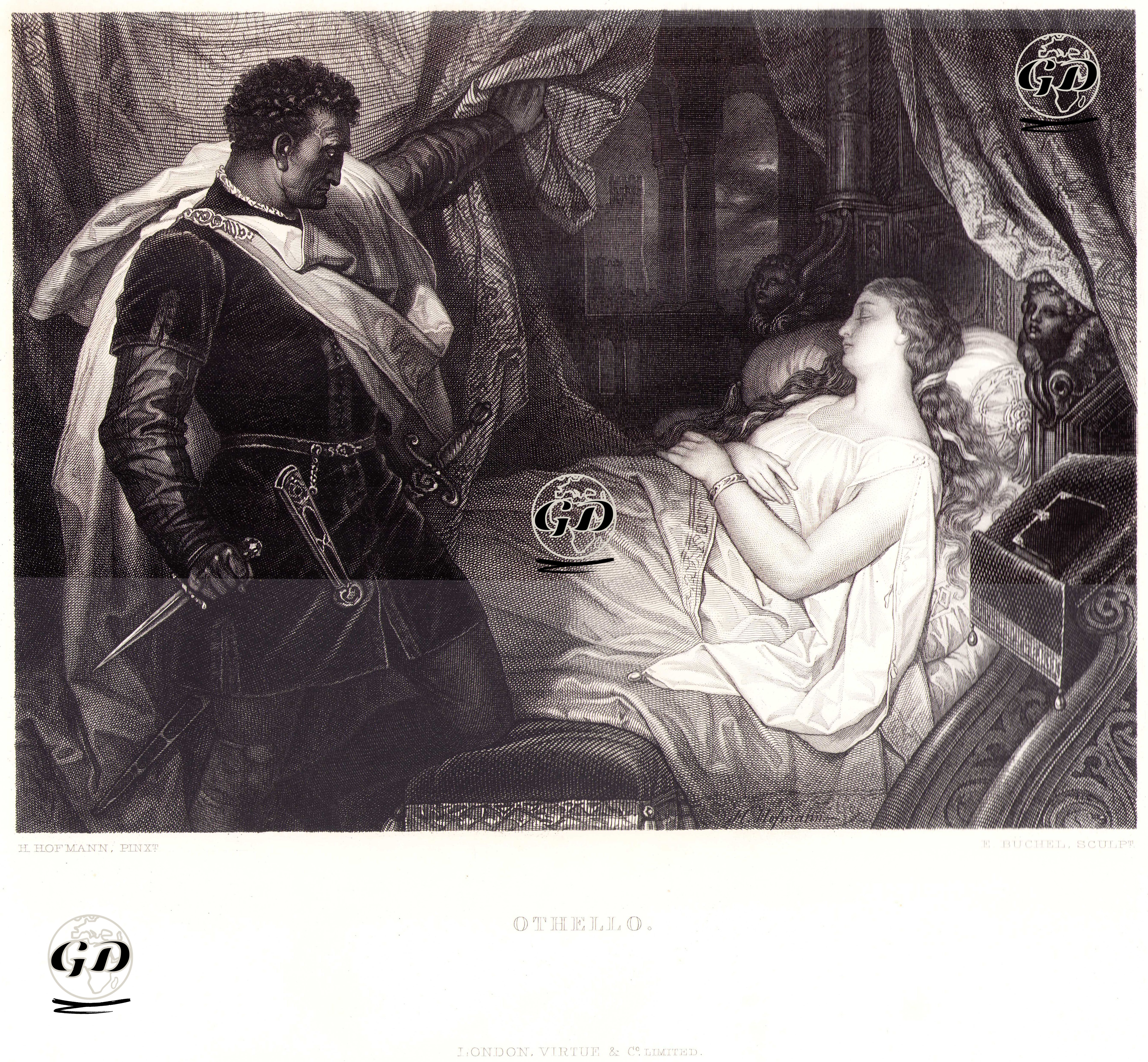 Othello - Heinrich Hofmann (1824-1911) - 1879