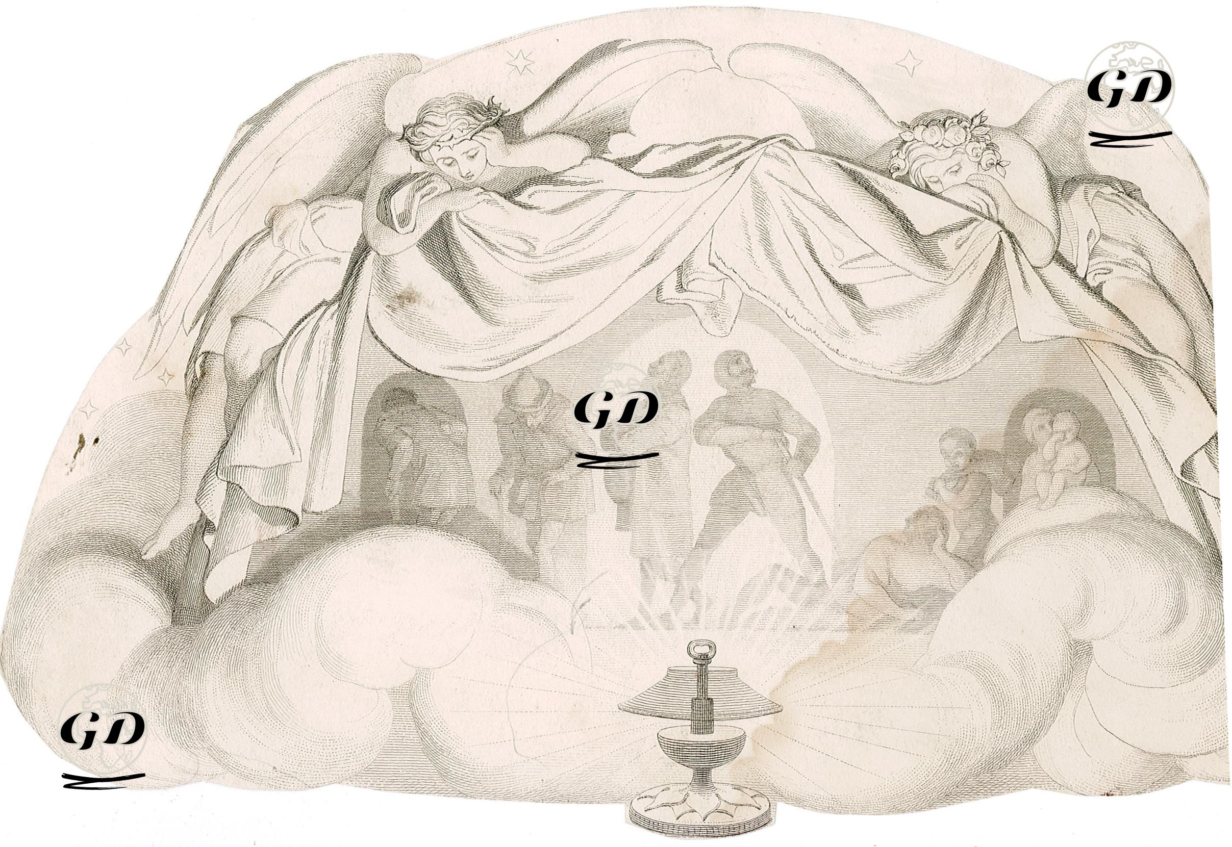 All The Worlds A Stage (The Seven Ages of Man), Act II Sc. VII (As You Like İt)  - Daniel Maclise (1806-1870) - 1850