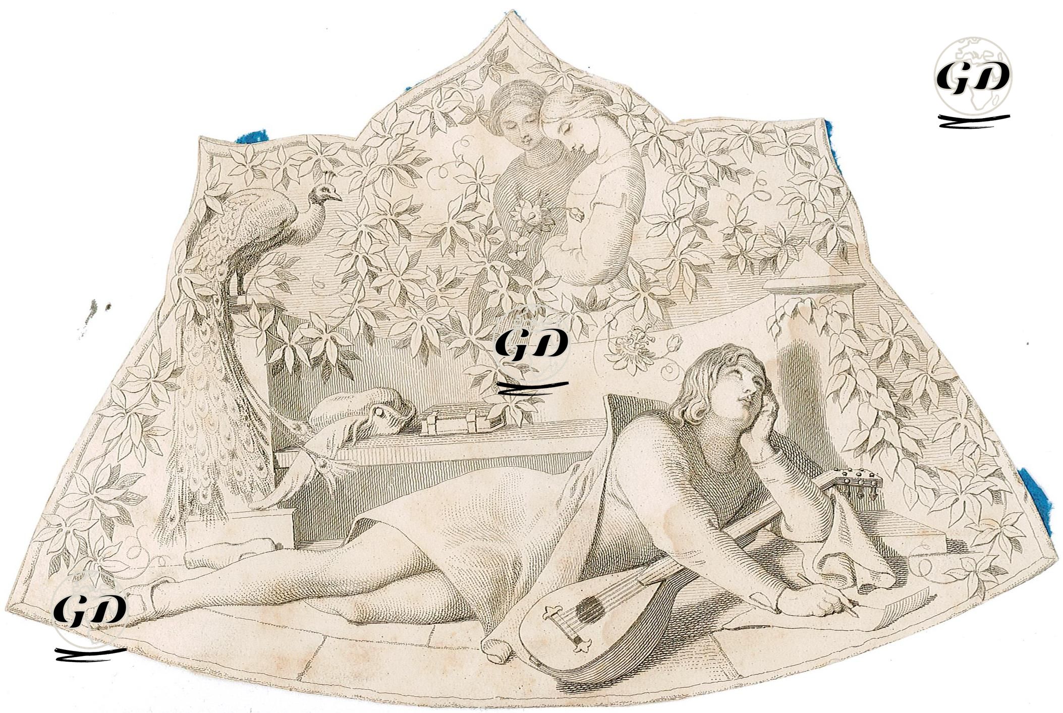 The Lover (The Seven Ages of Man), Act II Sc. VII (As You Like İt)  - Daniel Maclise (1806-1870) - 1850