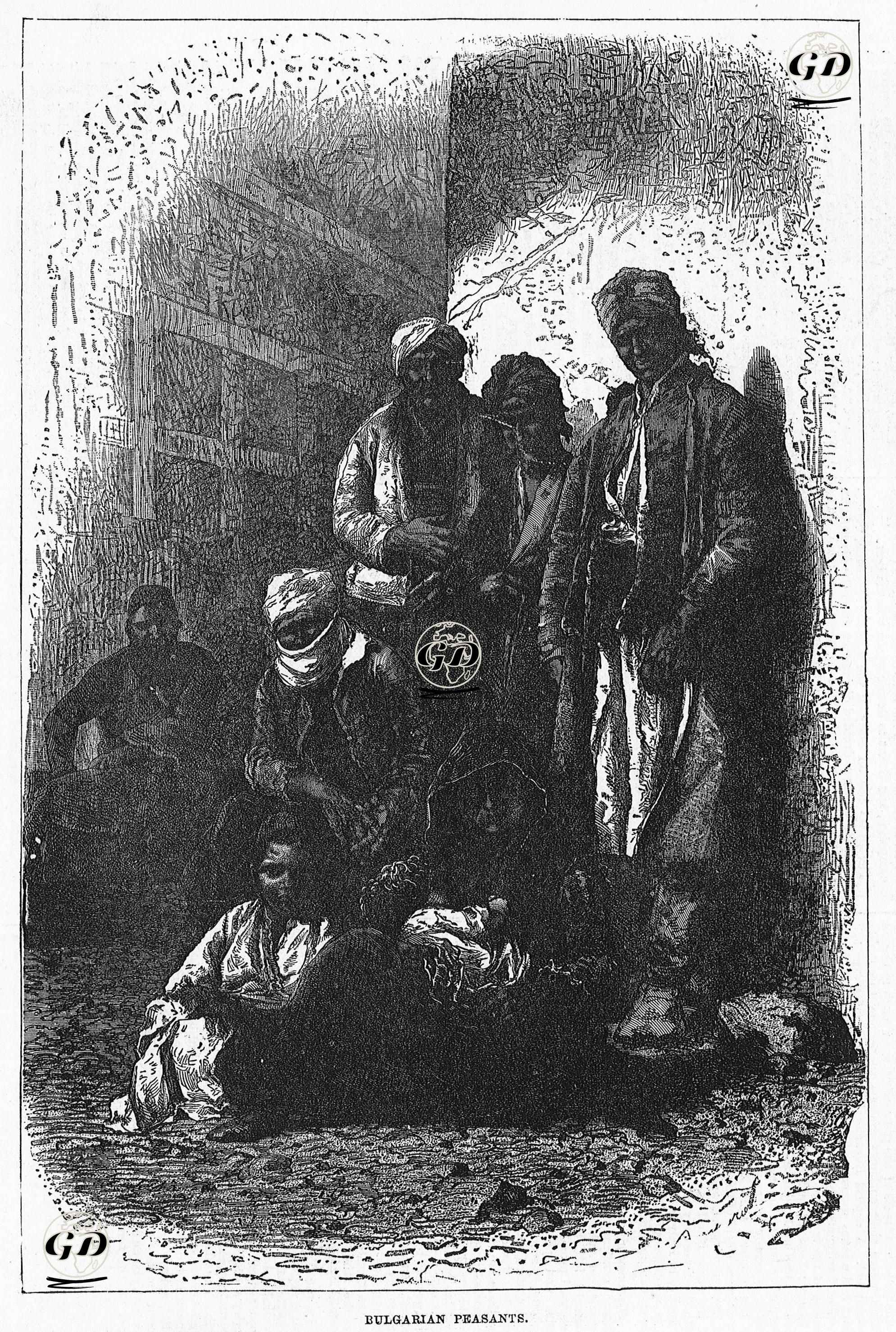 Bulgar Tarım İşçileri  -  - 1876