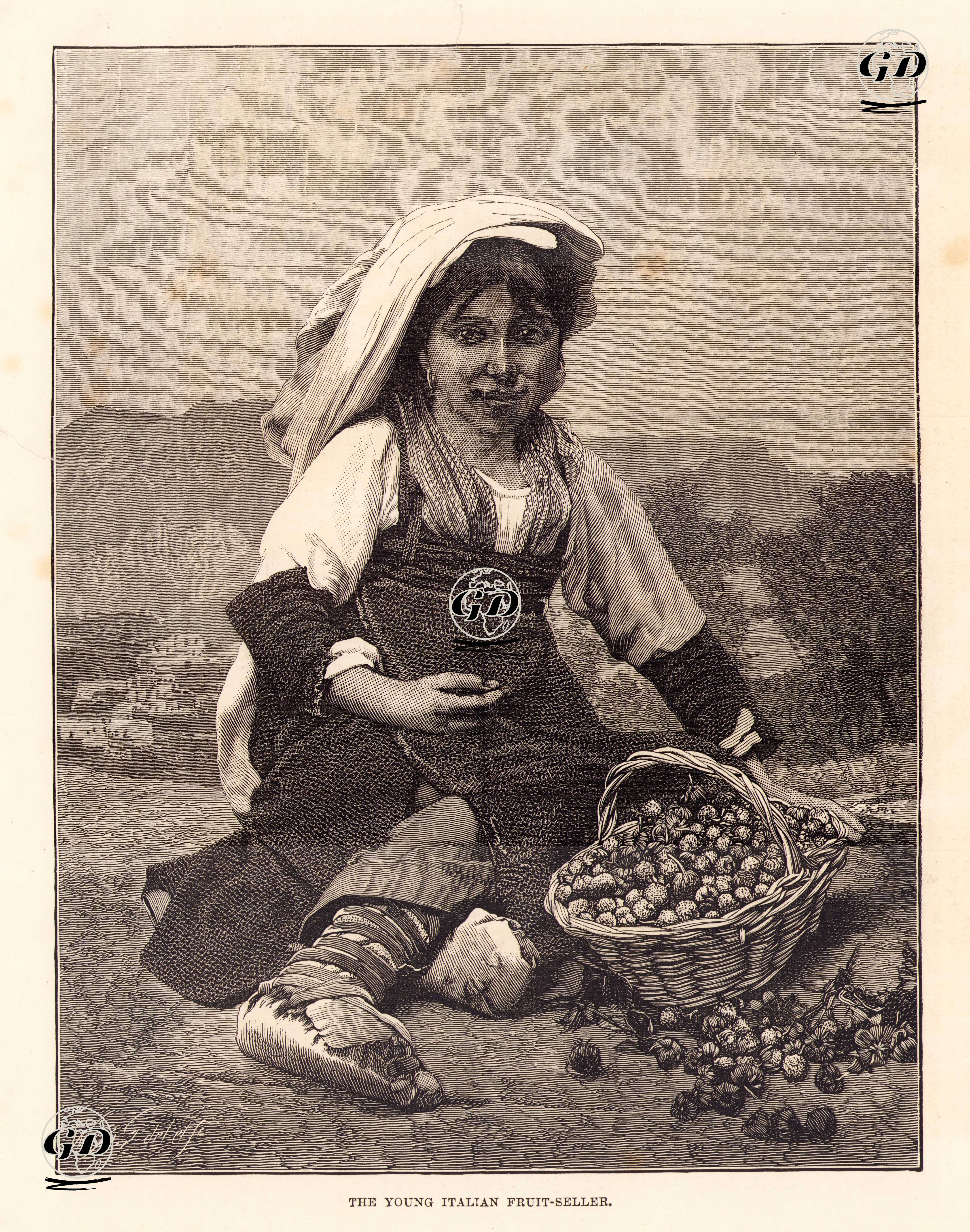 Genç İtalyan Meyve Satıcısı
 -  - 1876