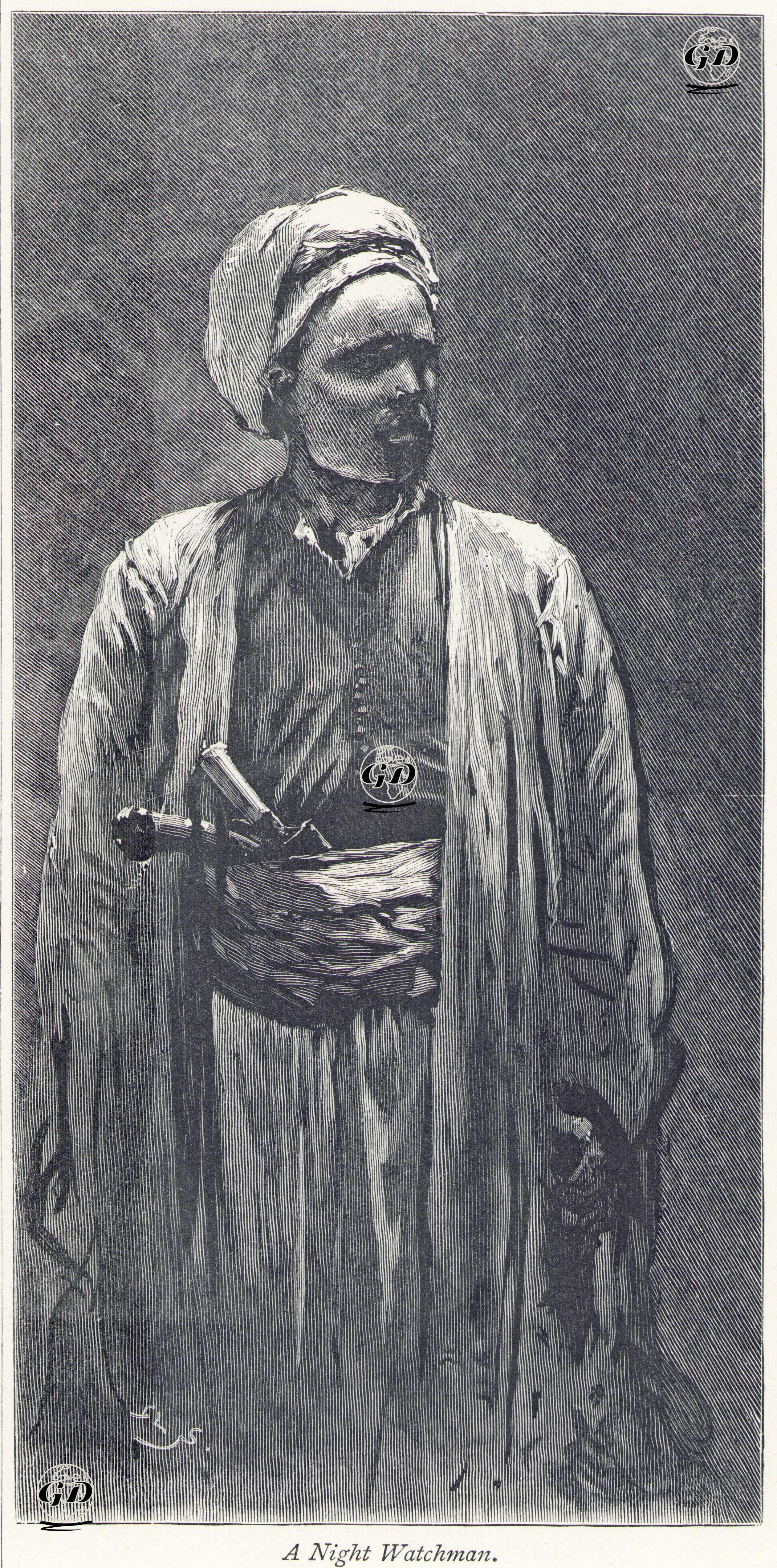 A Night Watchman -  - 1879