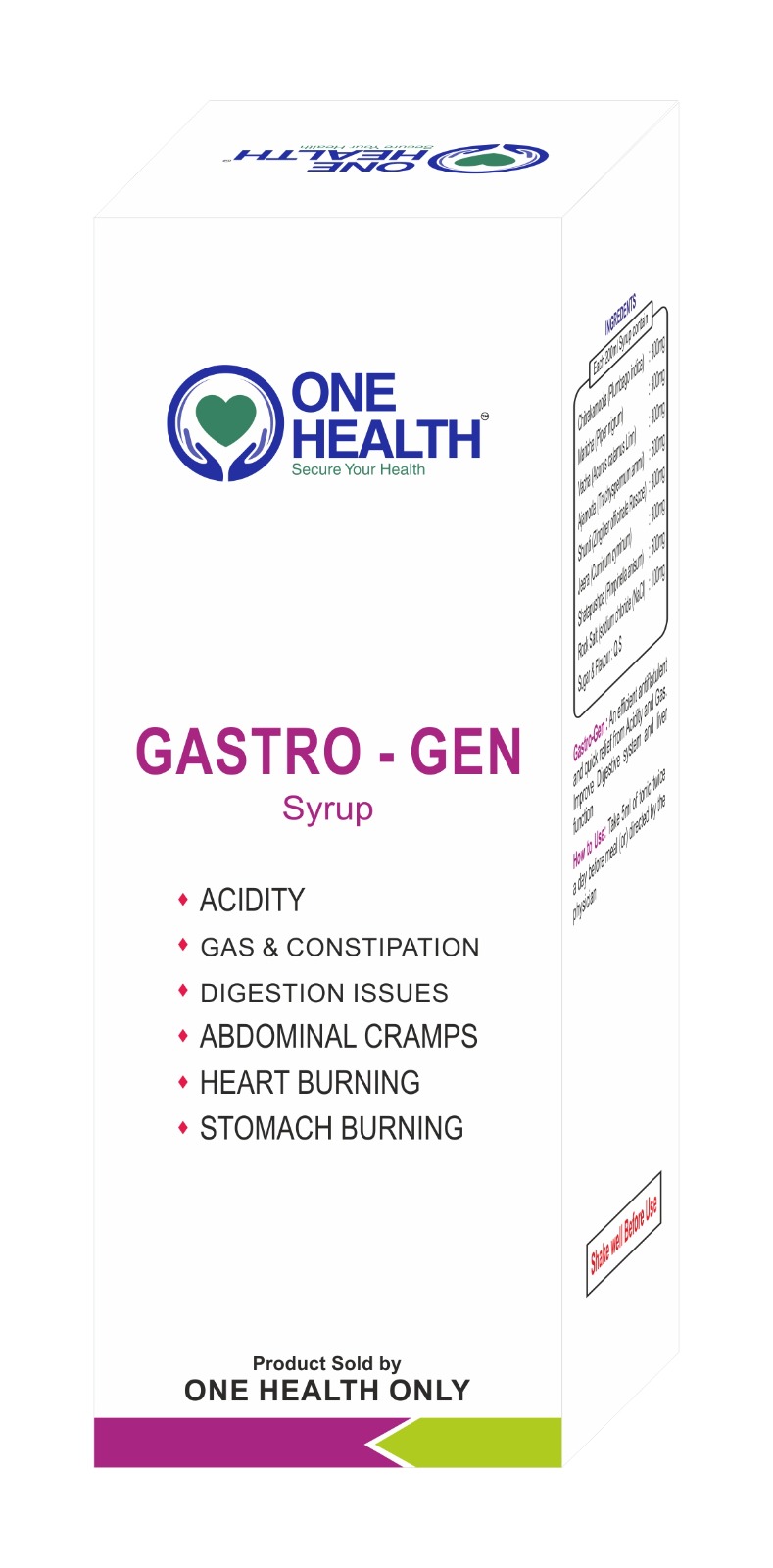 Gastro Gen Syrup | Ayurvedic Digestive Care Tonic | Relief from Acidity, Indigestion & Gas |  4