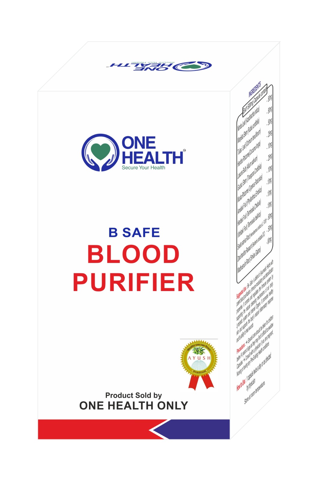 B-Safe Blood Purifier | Natural Detox & Skin Health Support | Ayurvedic Cleanser for Healthy Skin & Digestion |  2