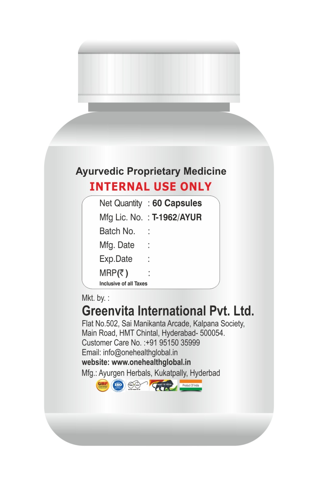 Ayur Dia – Ayurvedic Diabetic Care Capsules | Natural Blood Sugar Support | Herbal Formula for Glucose Management |  3