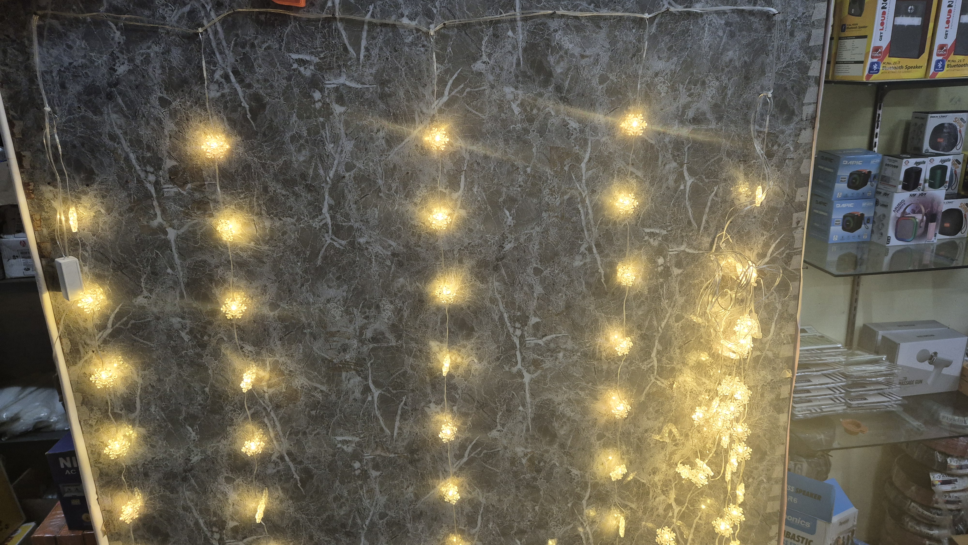 Warm White LED Curtain Light