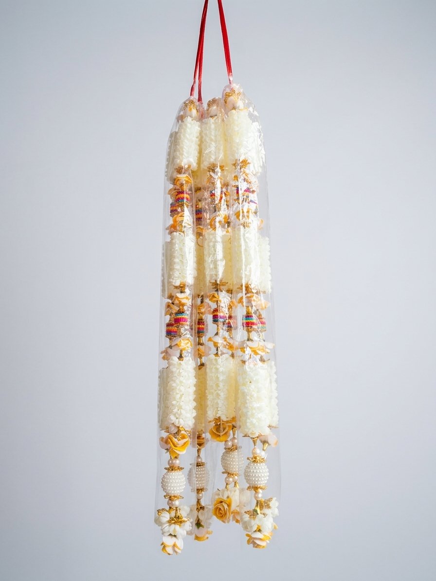 Artificial Flower Garland for Pooja 2ft mala suitable for photo for your love once