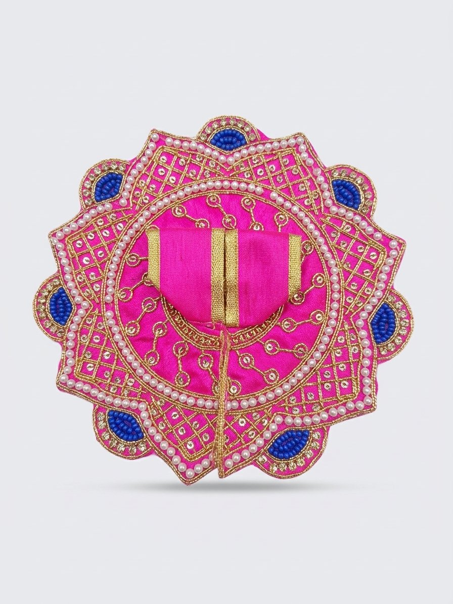 Pink Laddu Gopal Deity Dress