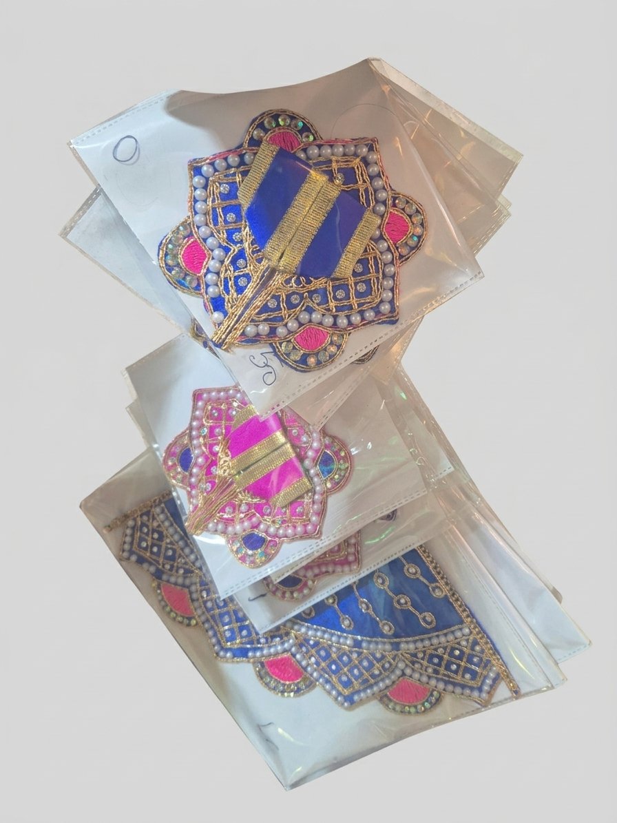 Decorative Pooja Pankhi for God Idols