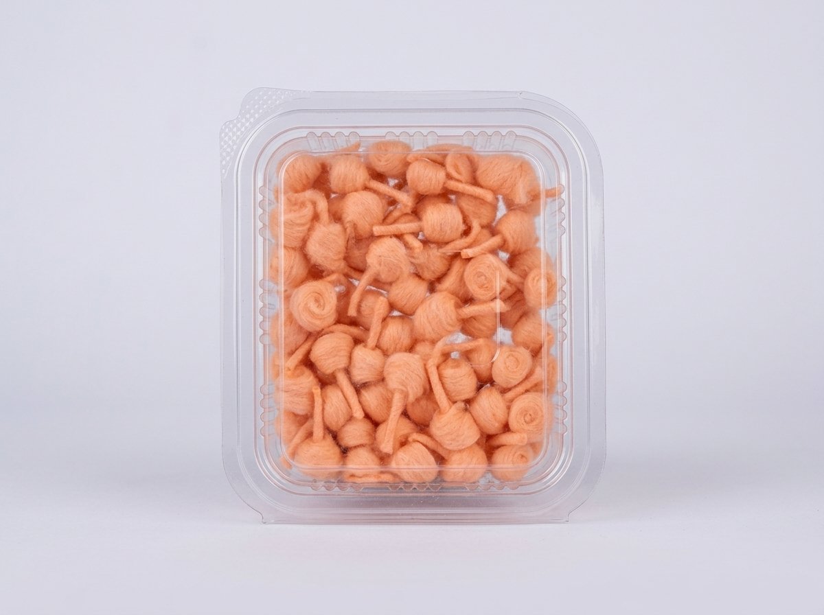 Orange Cotton Phool Batti Box