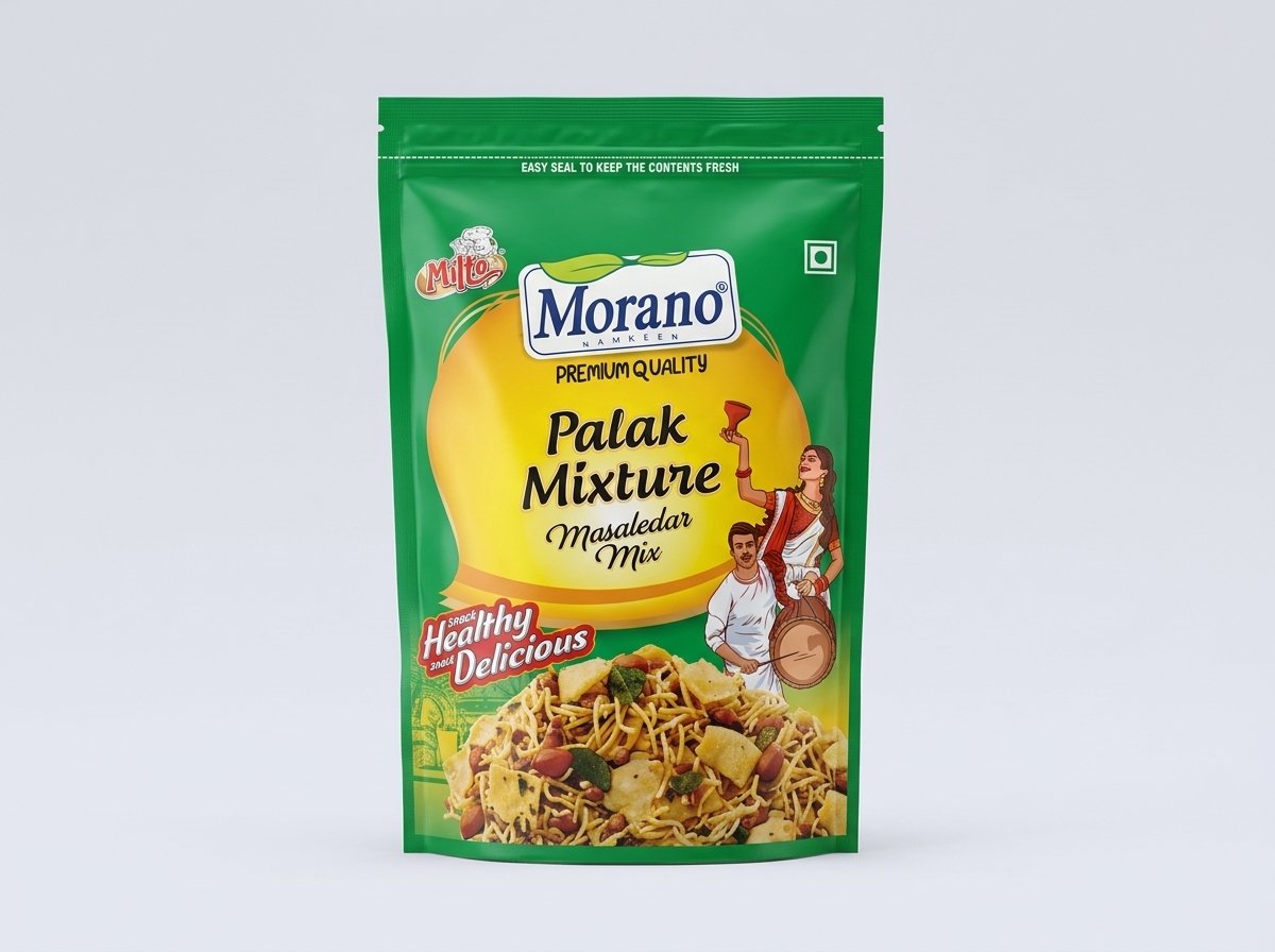 Morano Palak Mixture Snack Packet