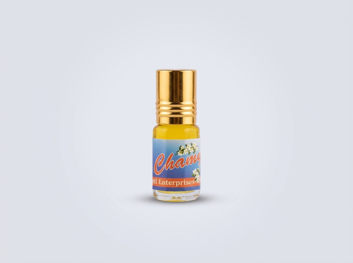Small Attar Perfume Glass Bottle