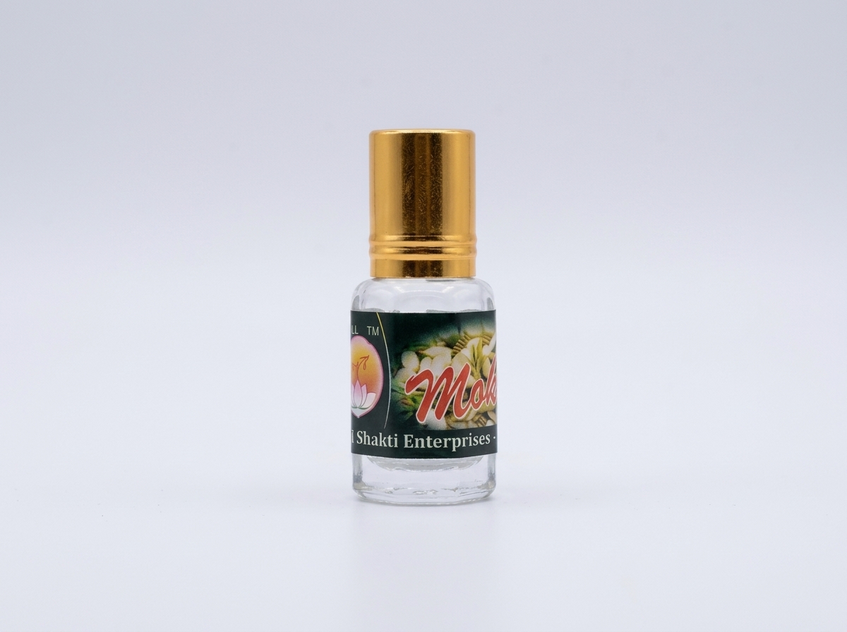 Small Glass Attar Bottle mogra