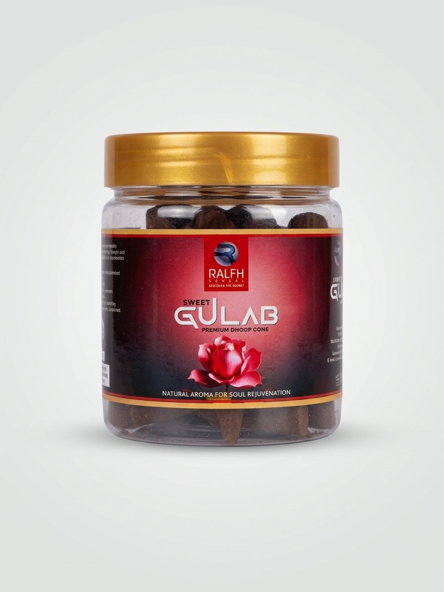 Ralfh Sweet Gulab Dhoop Cones