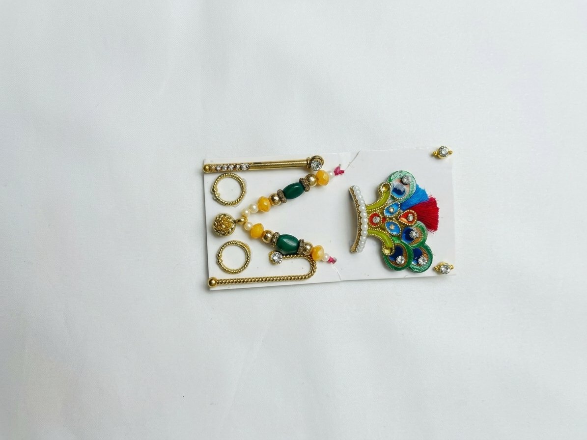 Laddu Gopal Shringar Decoration Set