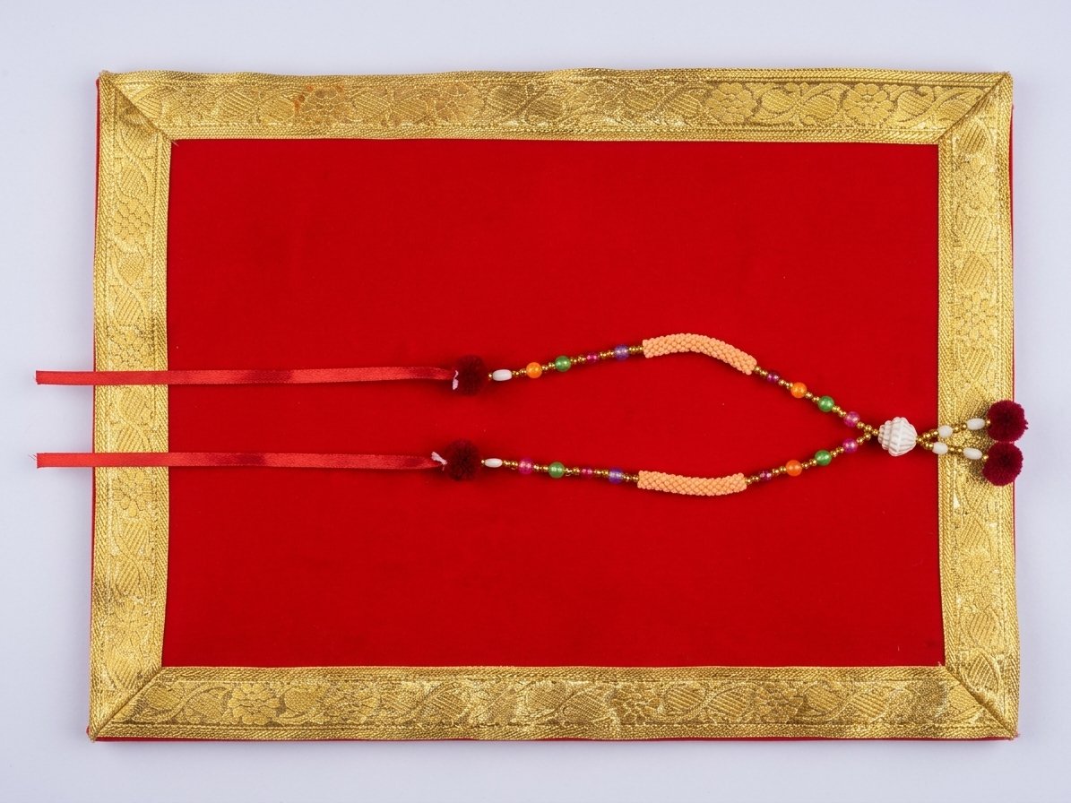 Small Pooja Mala for God Idols 6 inch