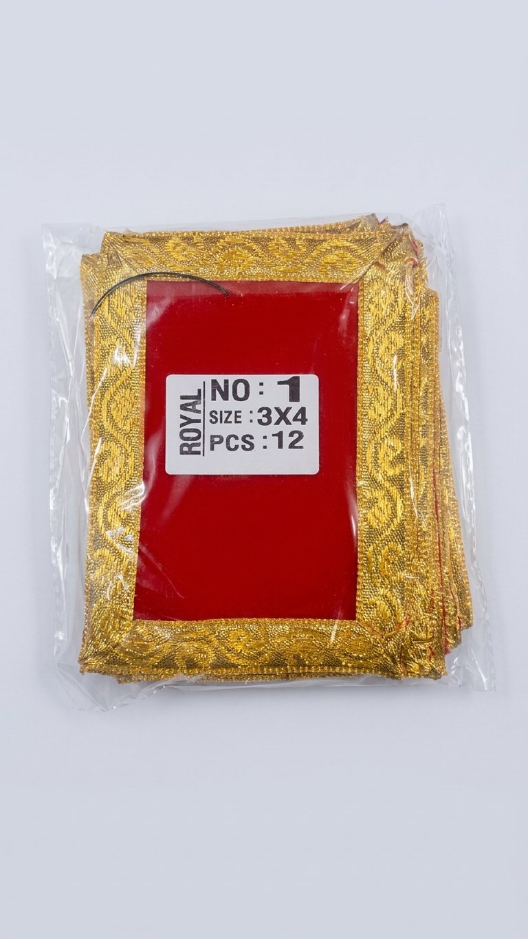 Red Pooja Aasan Cloth Pack