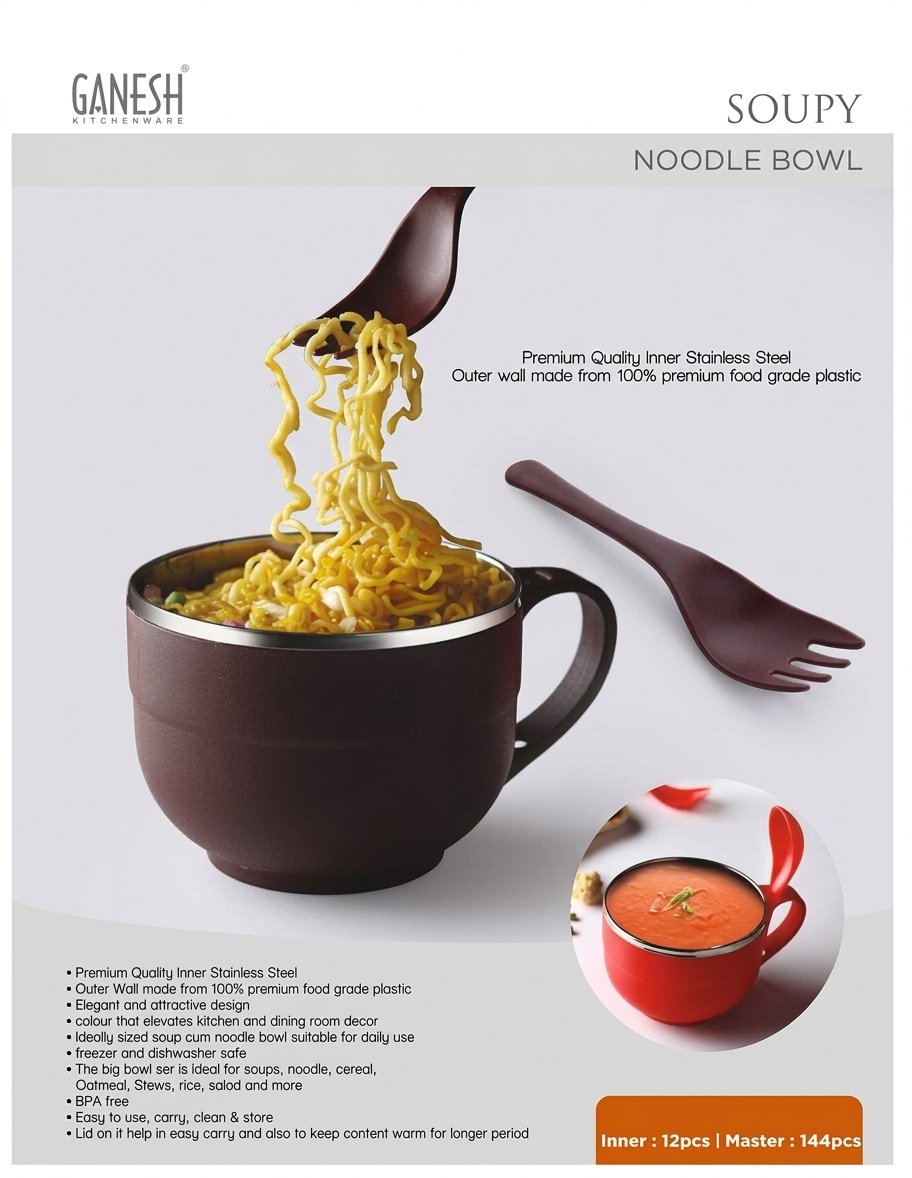 Stainless Steel Noodle Soup Bowl