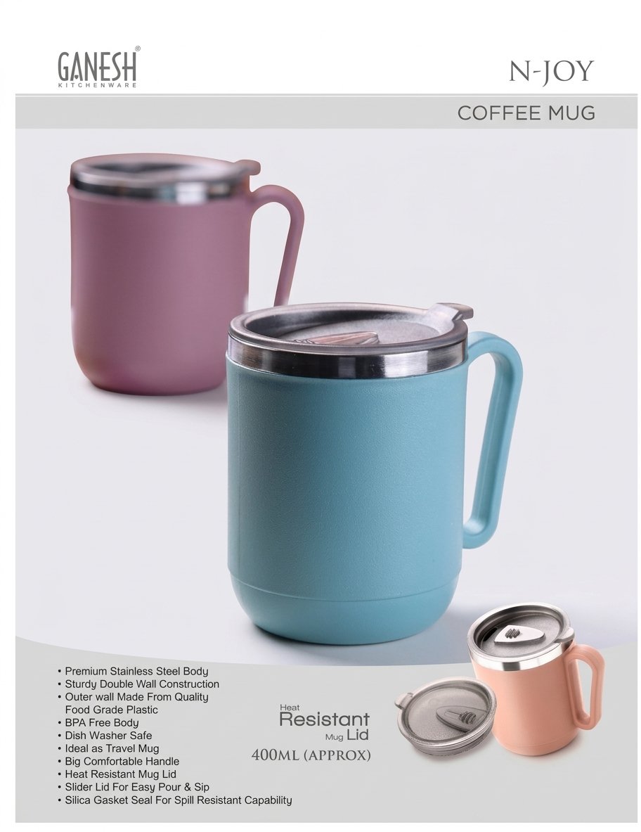 Ganesh Stainless Steel Coffee Mug