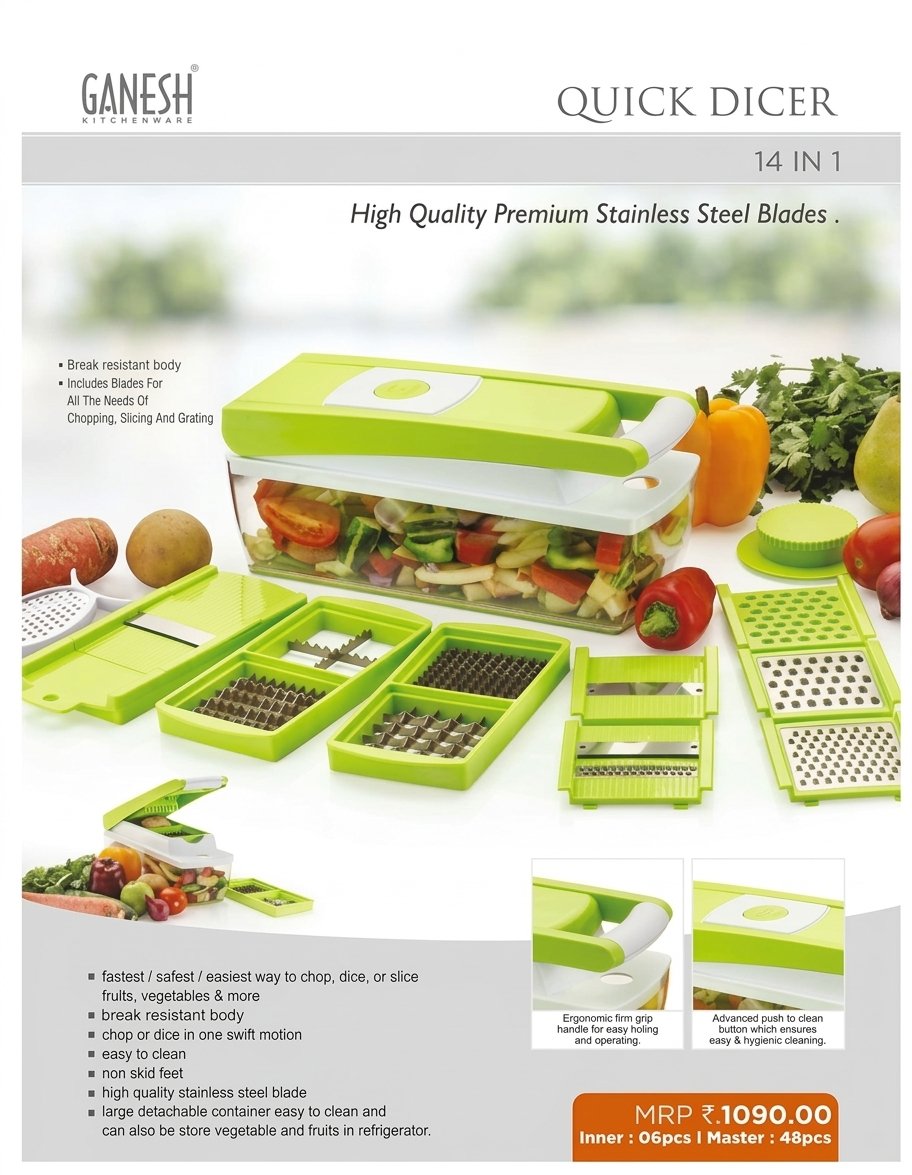 14 in 1 Vegetable Chopper Set
