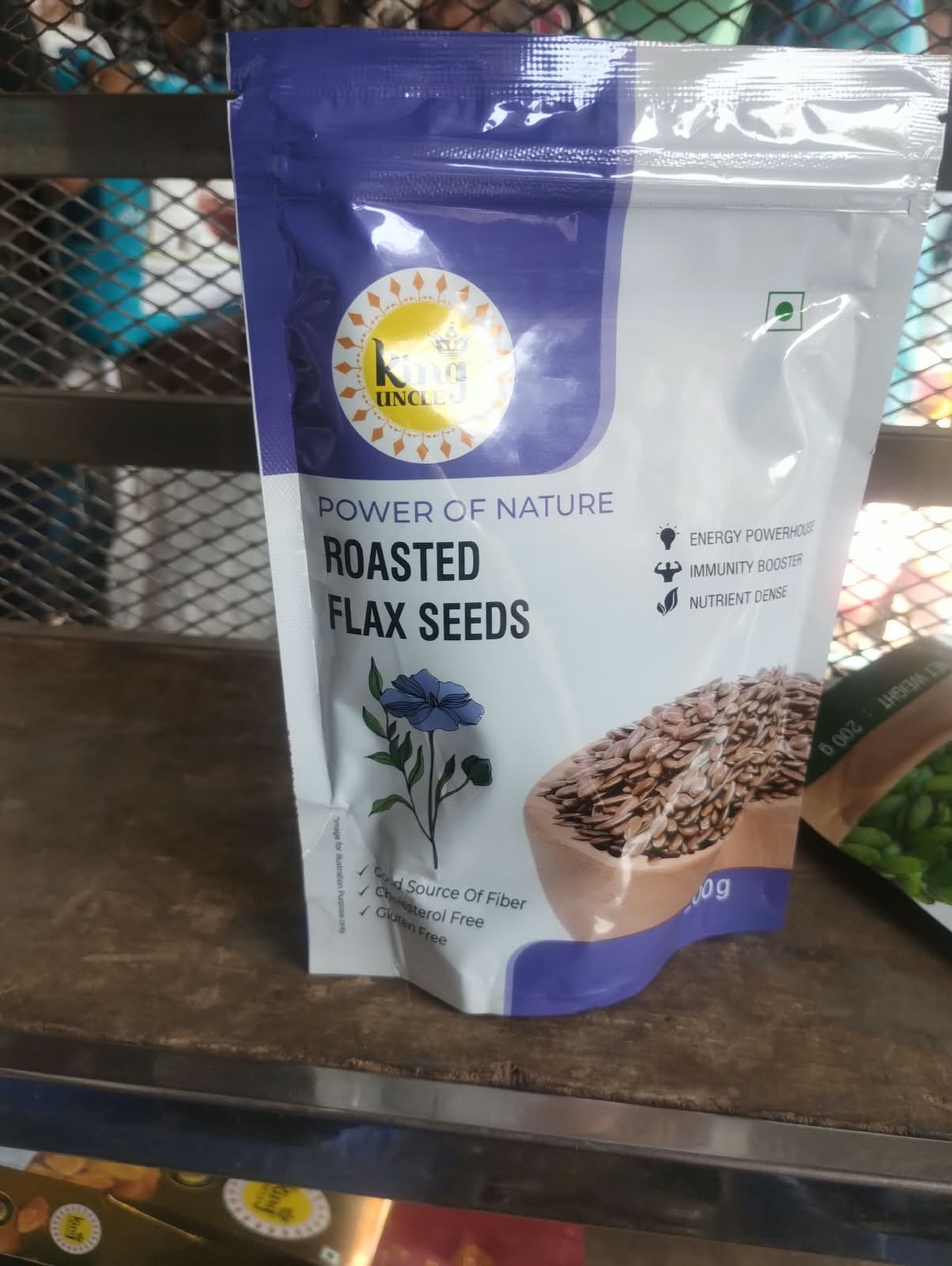 King Uncle Roasted Flax Seeds