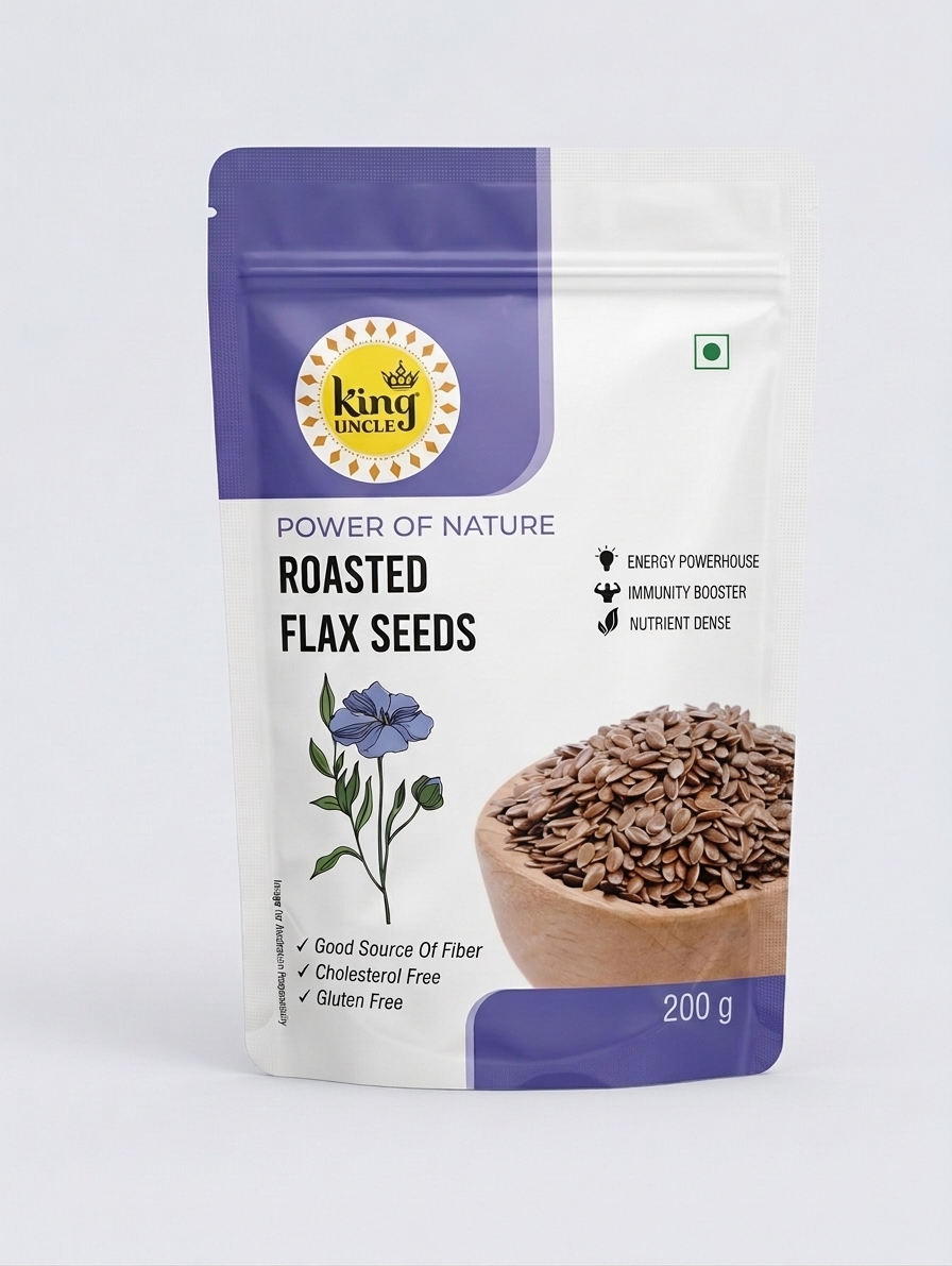King Uncle Roasted Flax Seeds