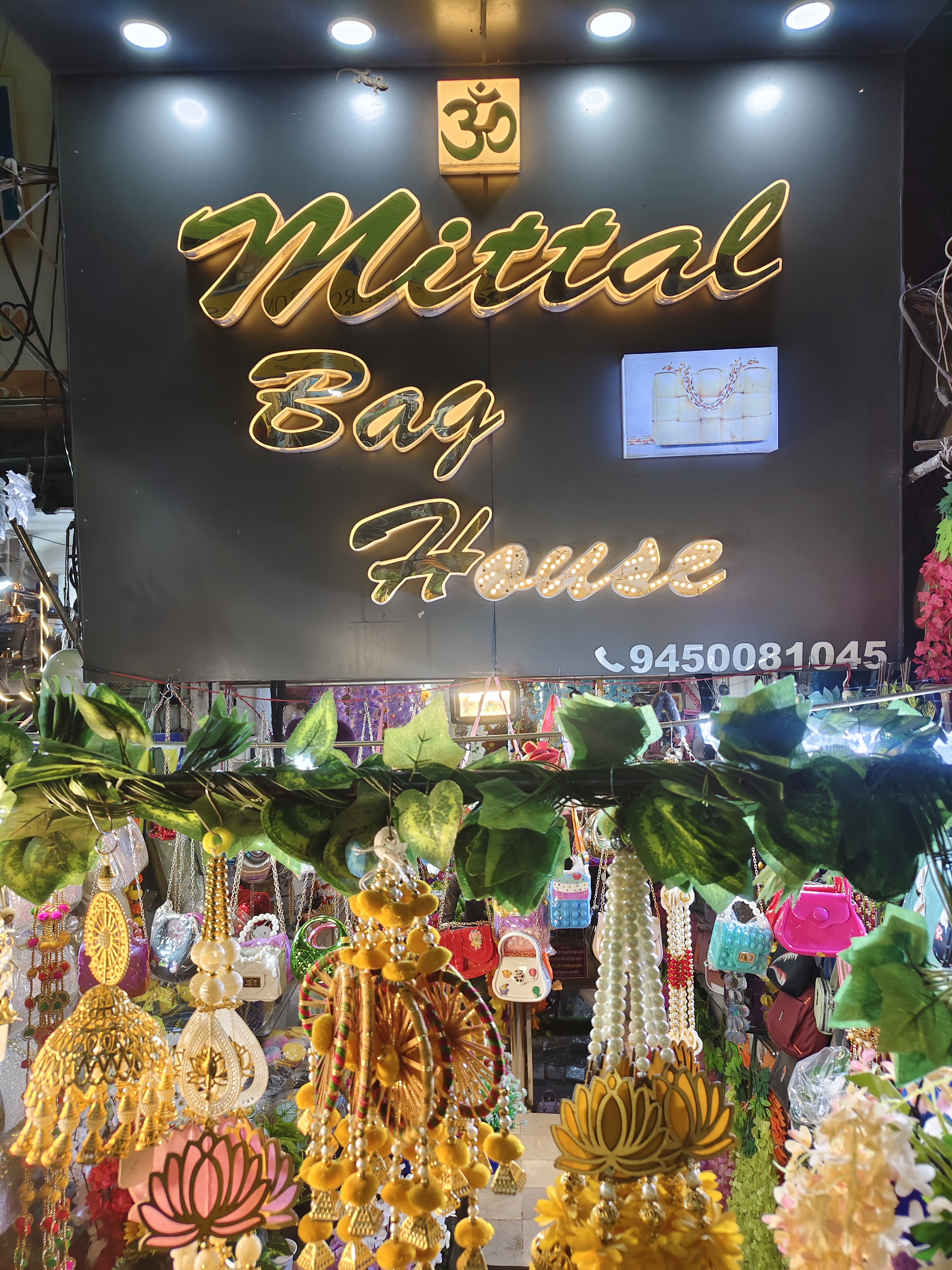 Mittal bag and decoration house