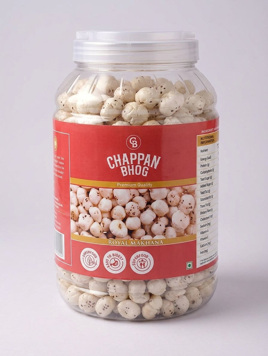 Chappan Bhog Royal Makhana Jar