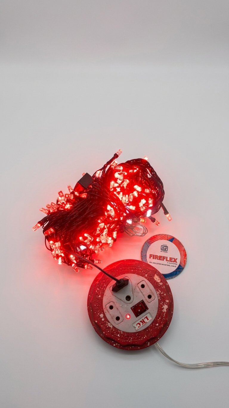 Red LED Decorative String Light