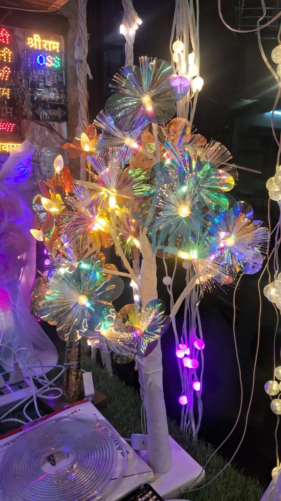 LED Flower Tree Light Lamp