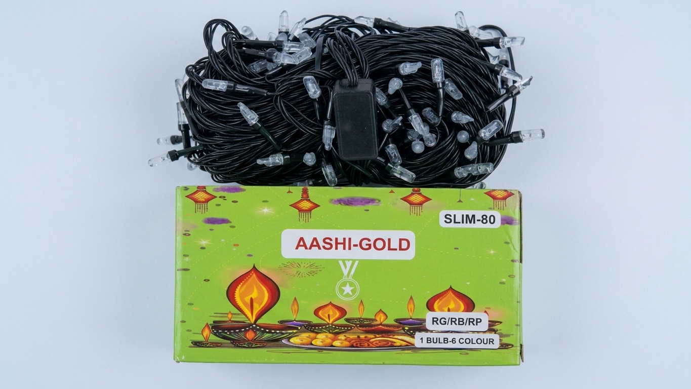 Aashi Gold Decorative LED Rice Light