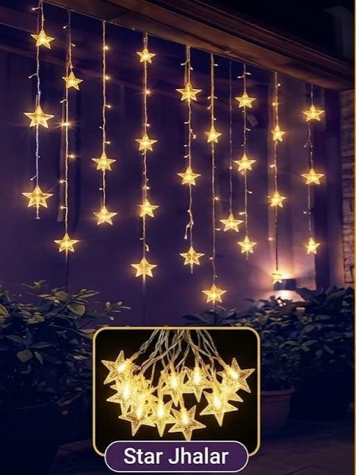 Star Curtain LED String Lights