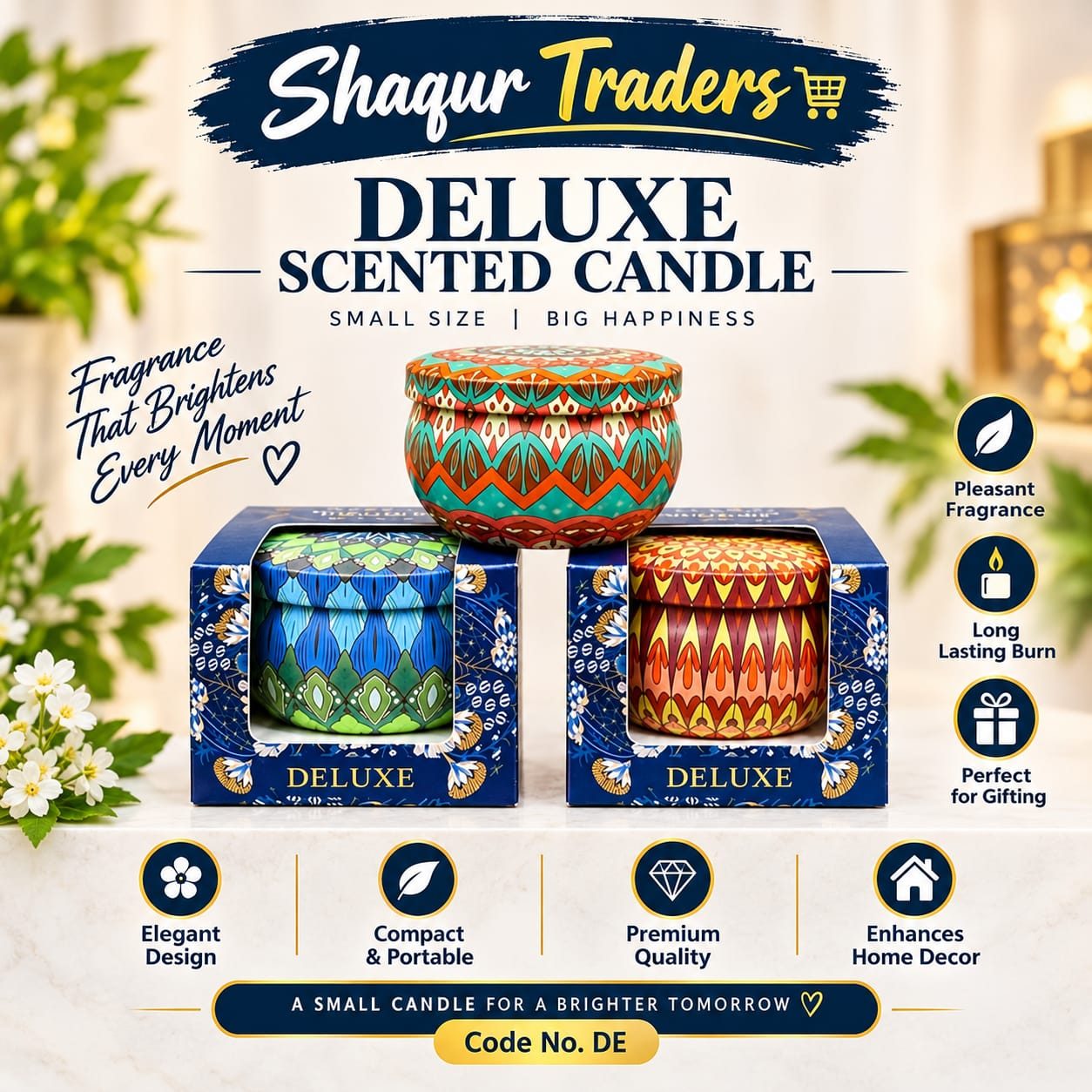 Fragrance Candle pack of 1