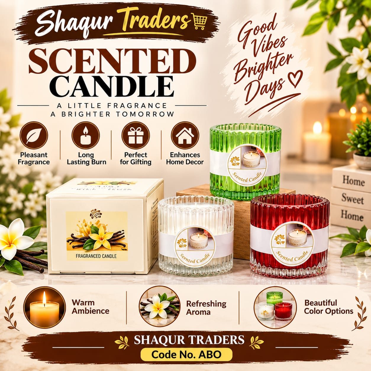 Fragrance Candle Pack of 1
